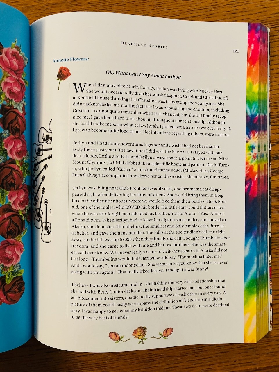 “Deadhead Stories, for the fans from the fans” Book in Vibrant Color