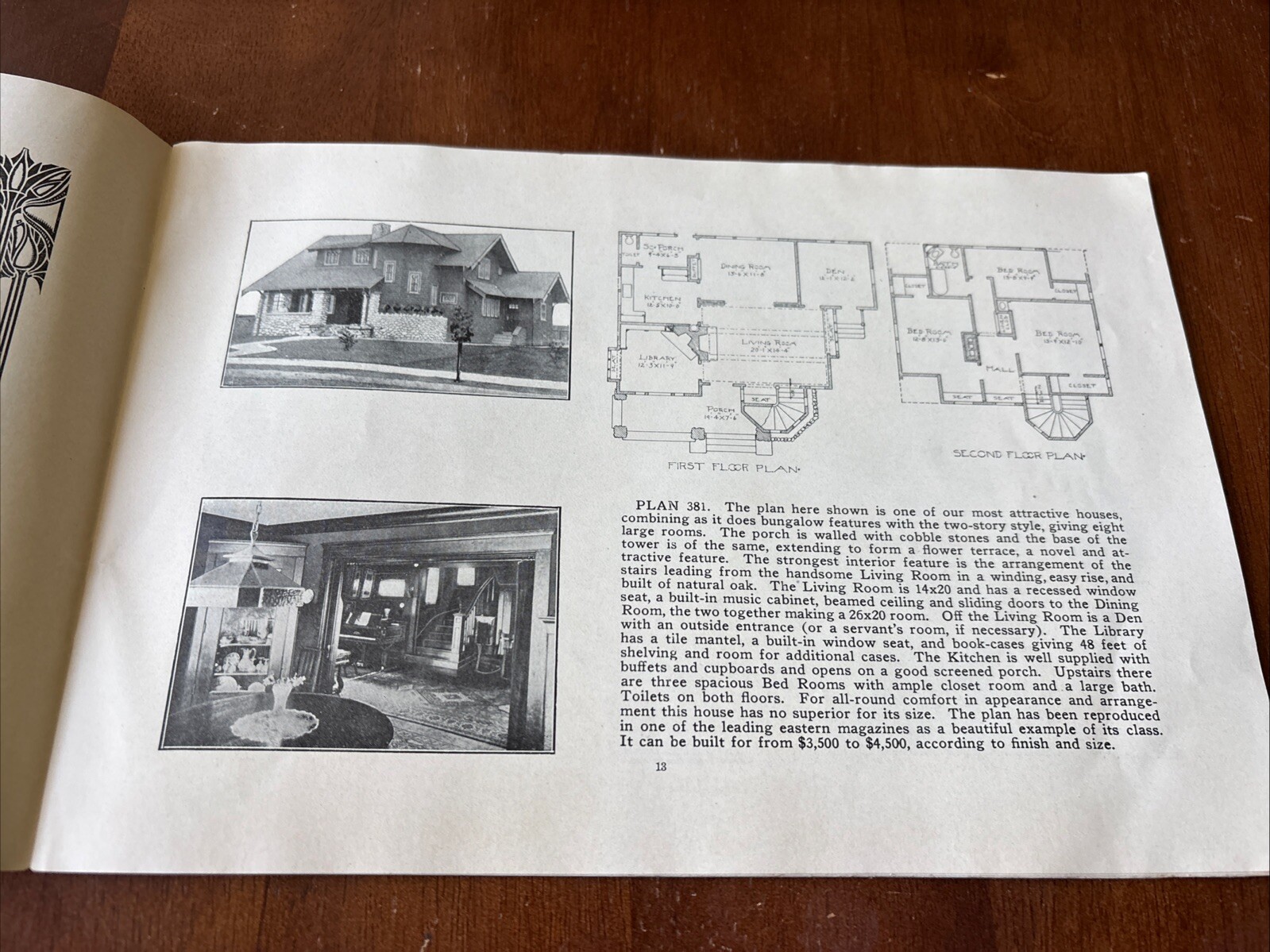 1909 Bungalows & Cottages VERY RARE! Los Angeles Investment Co. Booklet