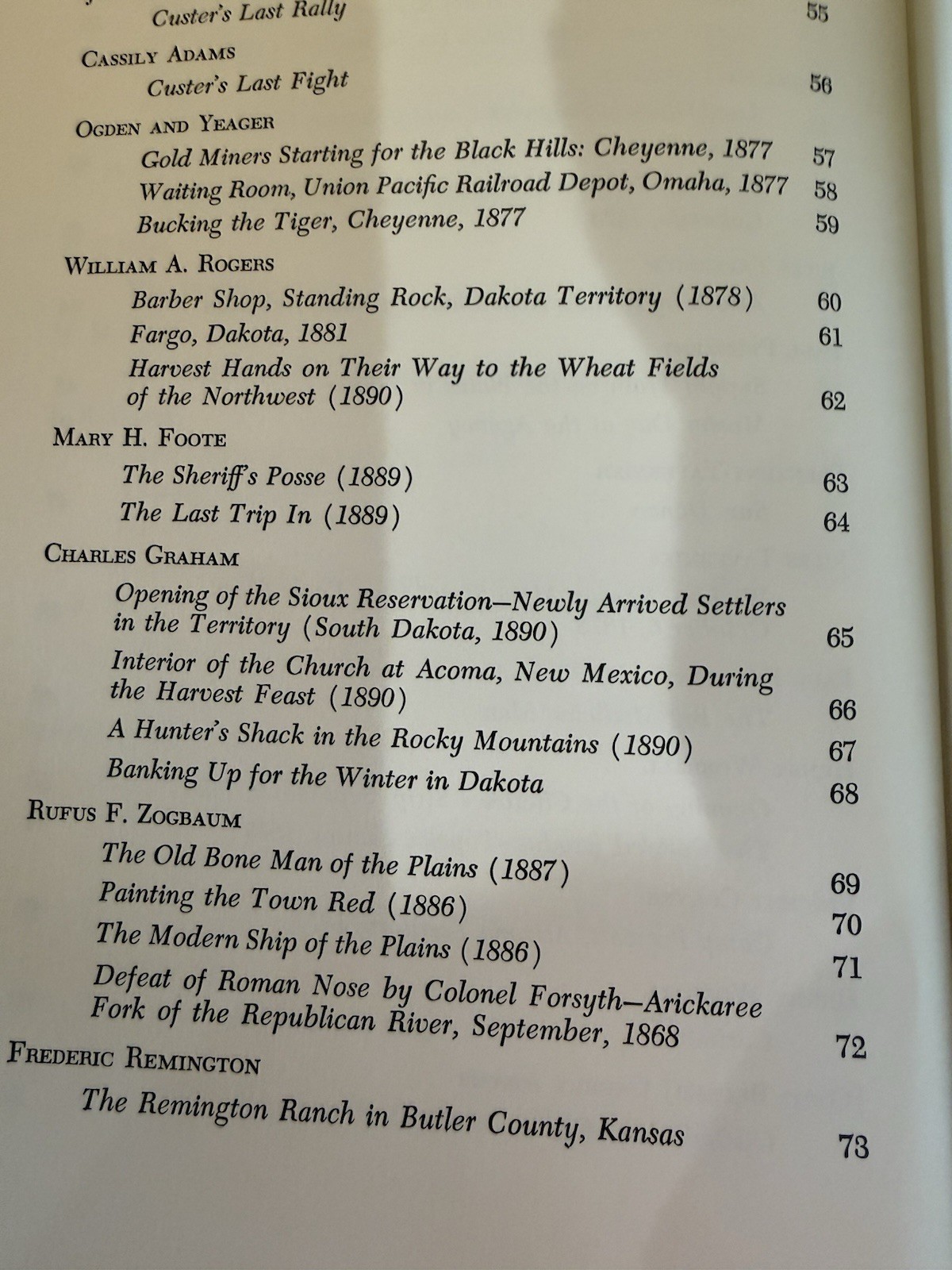 Artists And Illustrators Of The Old West 1850 ~ 1900 by Robert Taft