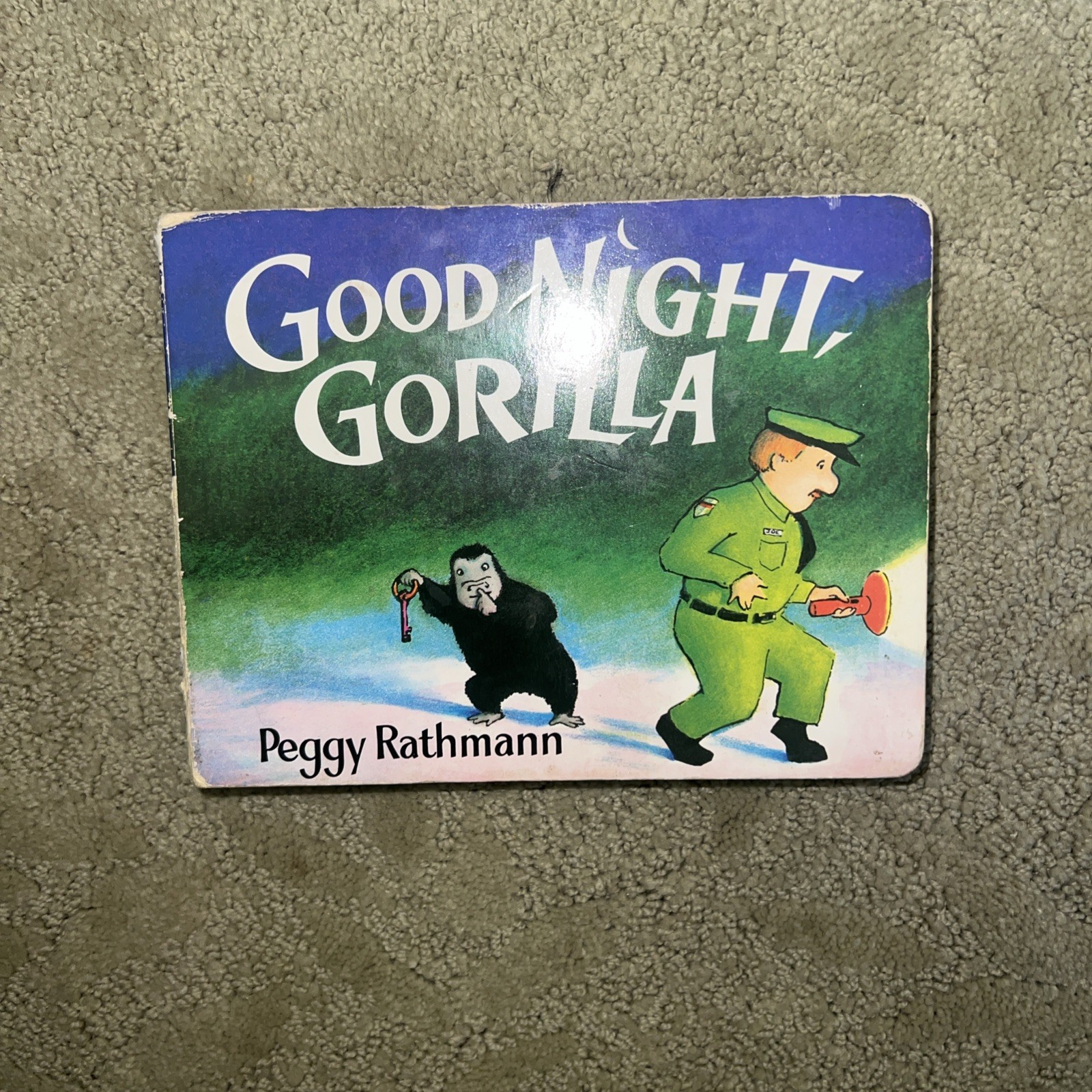 Good Night, Gorilla by Peggy Rathmann (1996, Children’s Board Books)