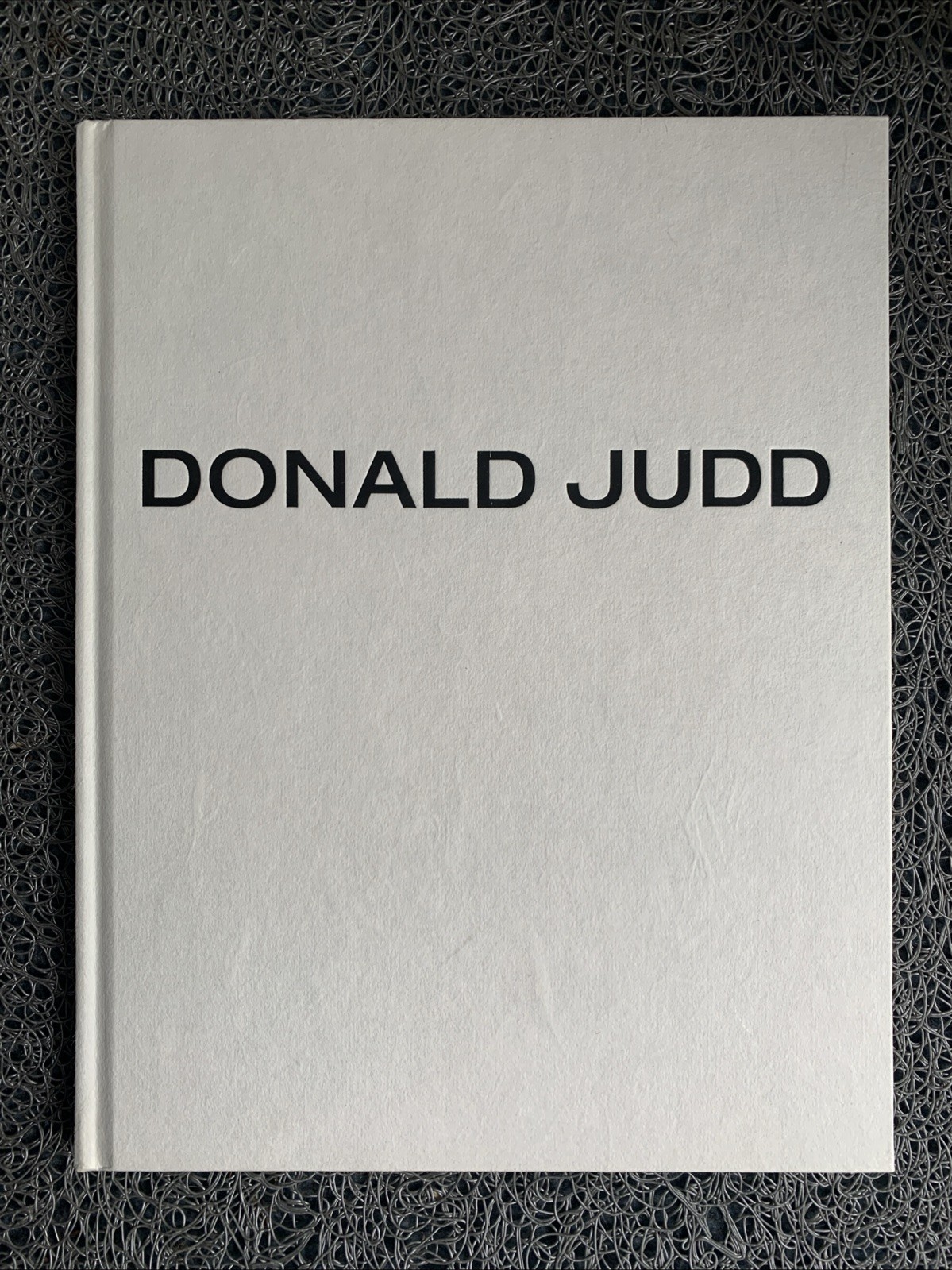Donald Judd : Hardcover : 92 pp, Kukje Gallery, 2014 : NEW