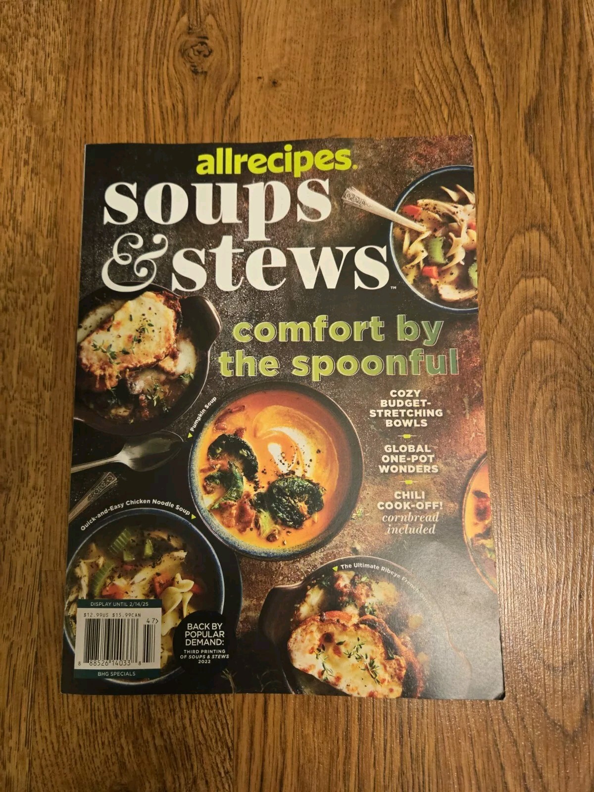 AllRecipes Magazine Soups & Stews Comfort by the Spoonful BHG Specials