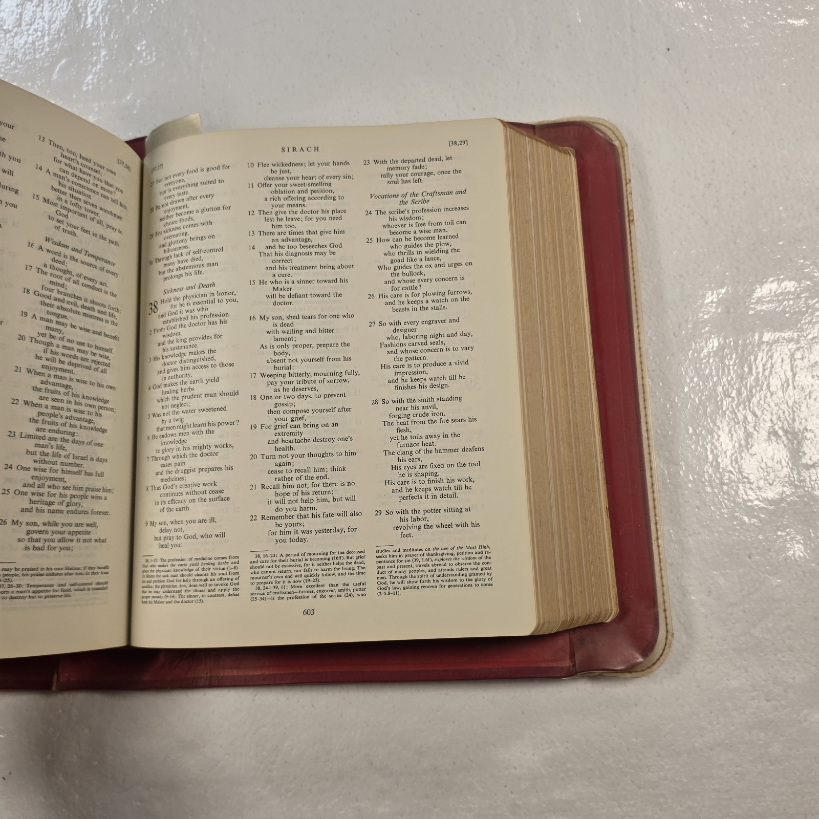 Vtg 1971 New American Bible Holy Name Edition Spiritual Arts Catholic Family
