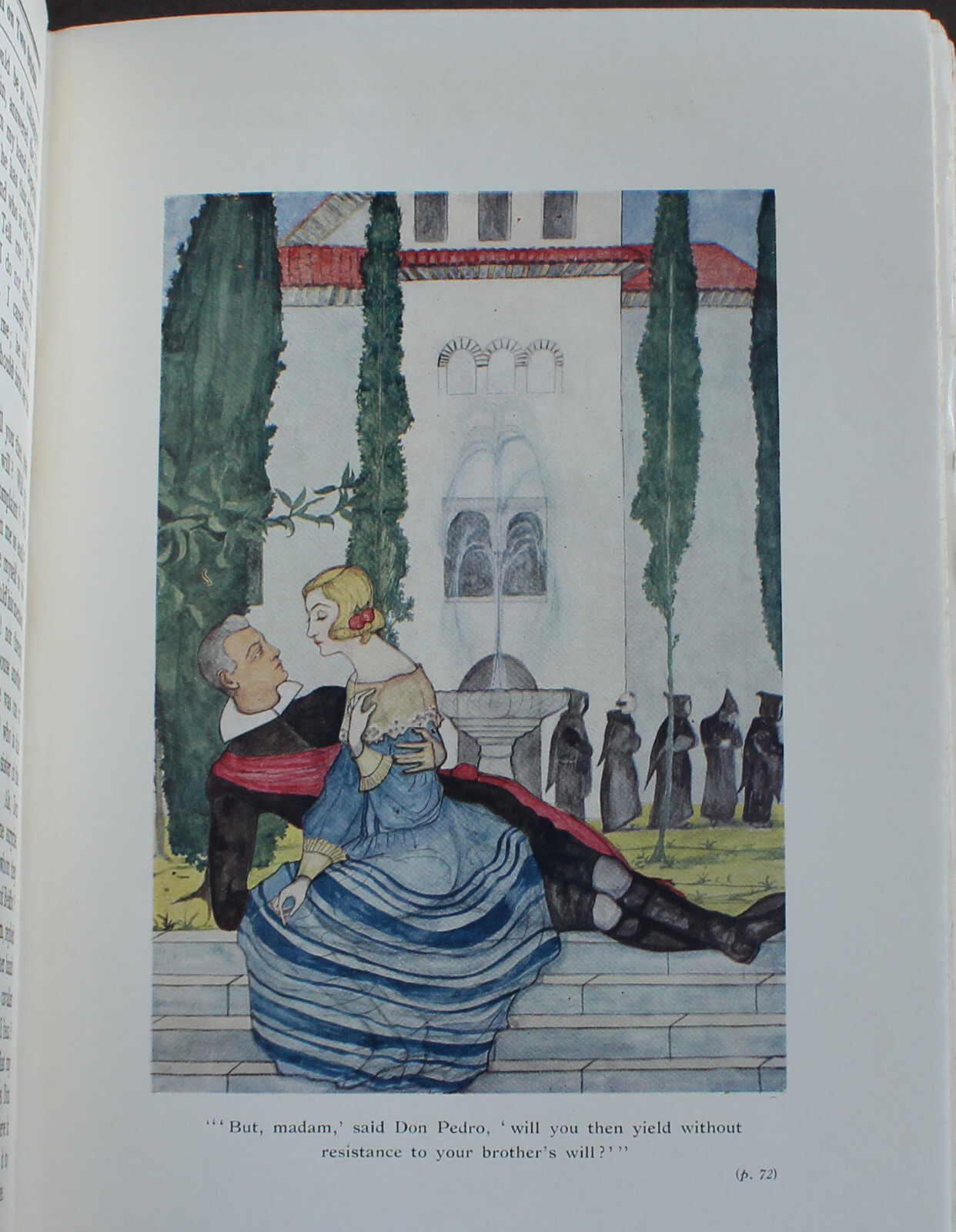 Rare Antique Old Book Devil On Two Sticks 1926 Illustrated Occult Demon Spain ⭐