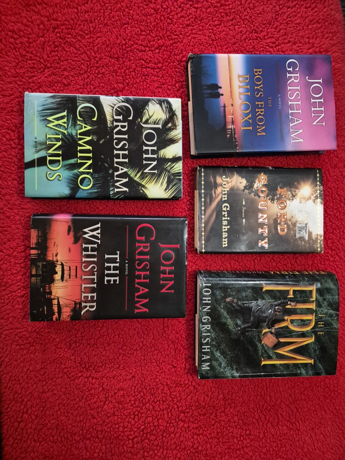 Lot Of 5 John Grisham Books. HC