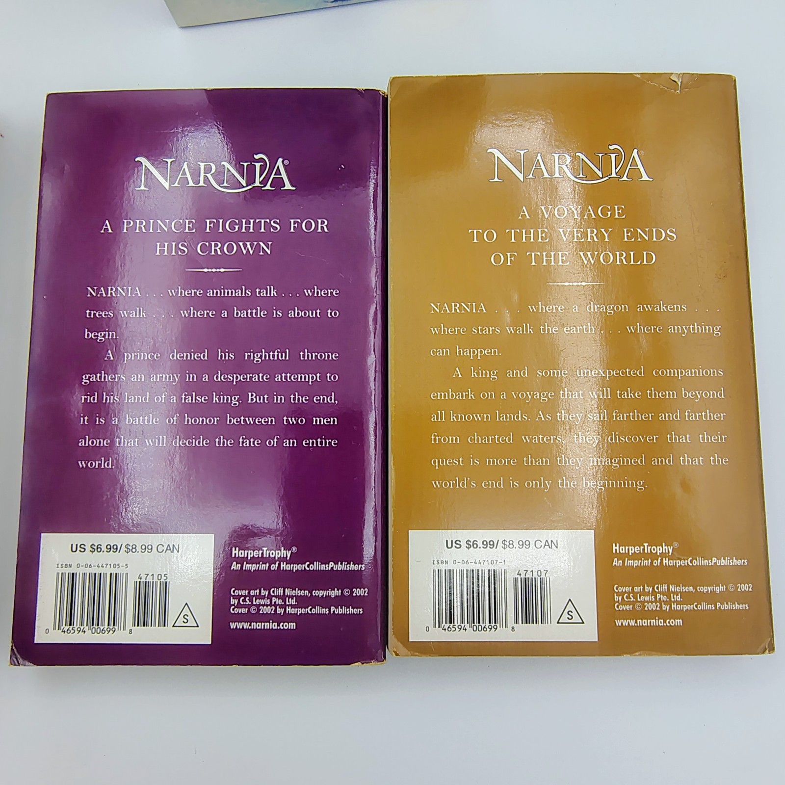 C. S. Lewis The Chronicles of Narnia 7-Box Set Paperback Harper Collins