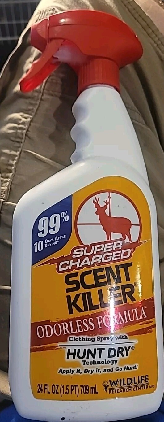 ✅️Wildlife Research Odorless Super Charged Scent Killer Spray – 24oz. -✅️j