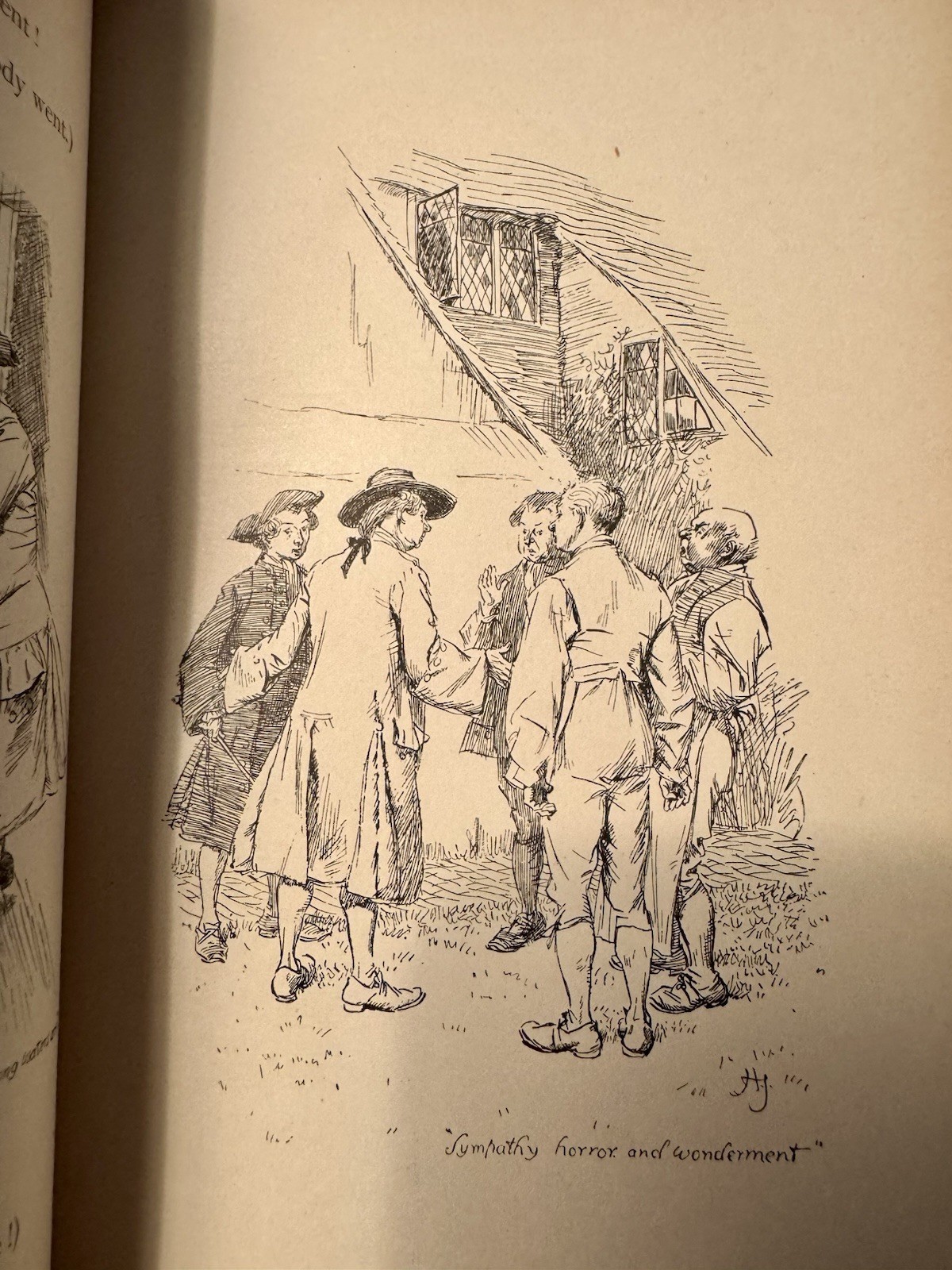 Antique Book “The Ballad of Beau Brocade” by Austin Dobson; Illus-H.Thomson