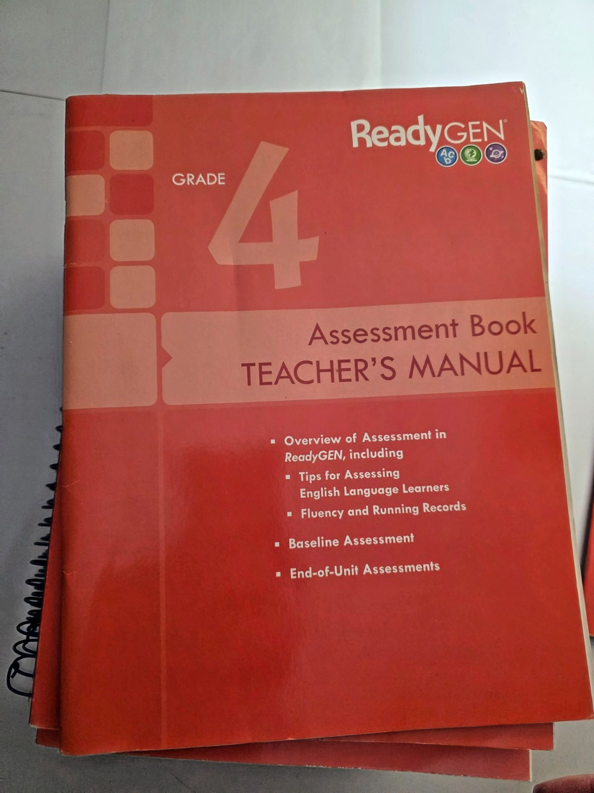 ReadyGen Grade 4 Teacher/Student Lot – Units 1-4 TEs, 4 Journals, Handbooks