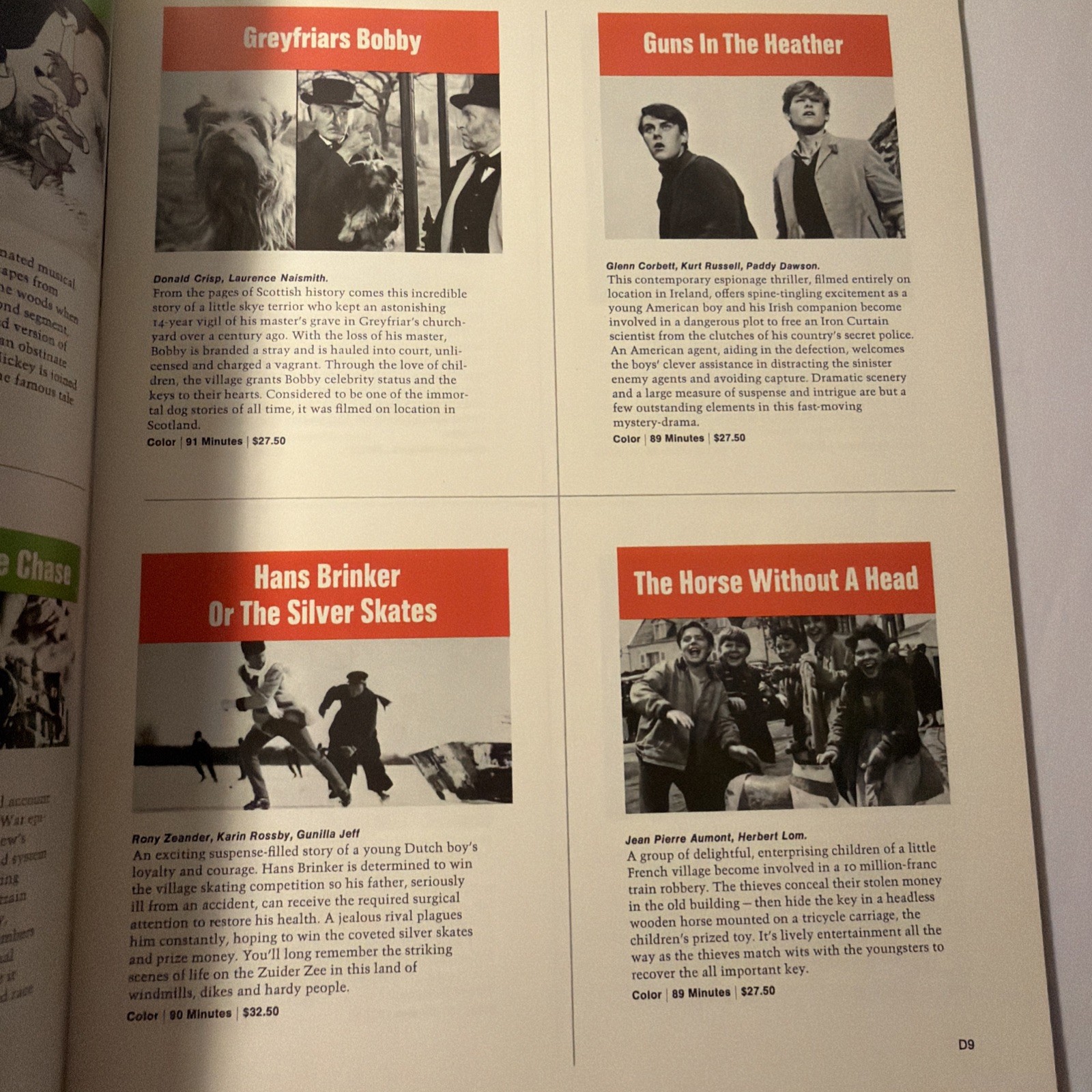 Walt Disney 1971-1972 Original Catalog 16mm Films For Rental Movie Magazine