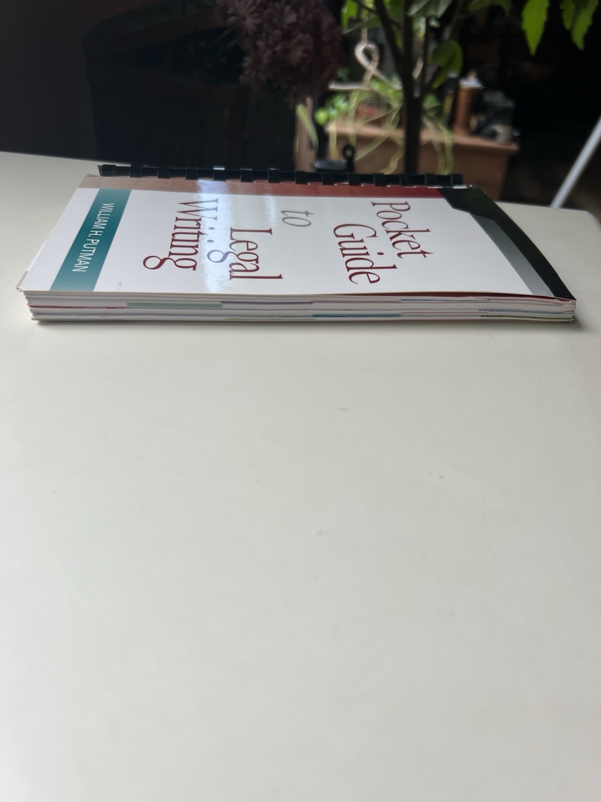Pocket Guide to Legal Writing by William H. Putman Spiral Bound 2006