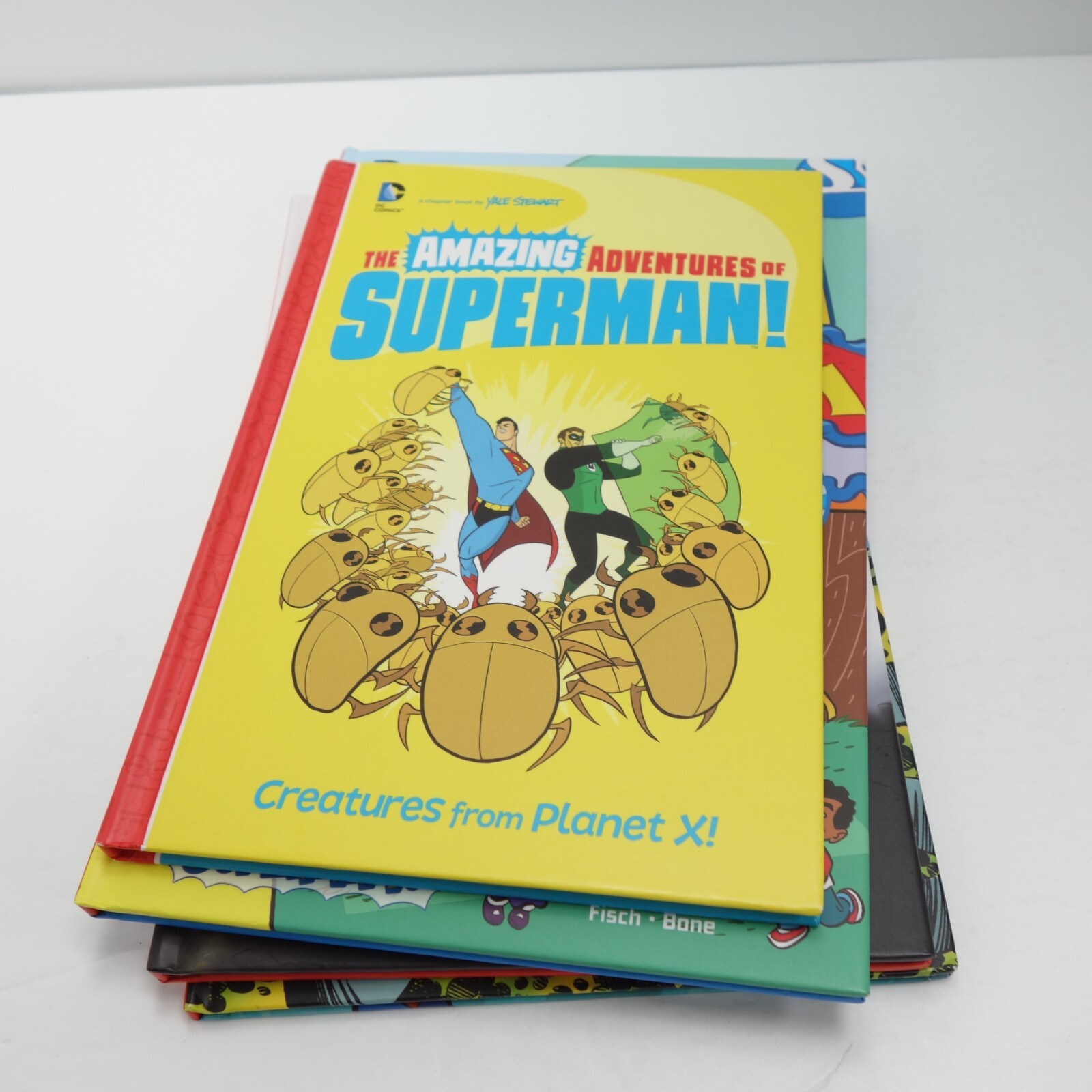 DC Comics Book Lot of 4 Superman Superhero Adventures Hardcover Storybook