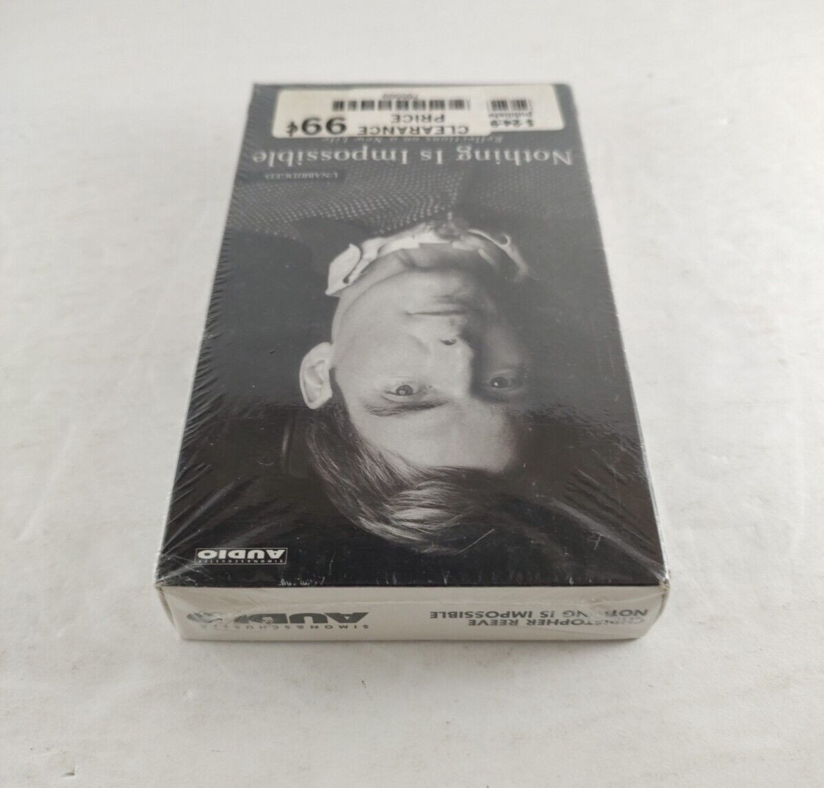 Christopher Reeve Nothing Is Impossible Audiobook Cassette NEW SEALED Free Ship!