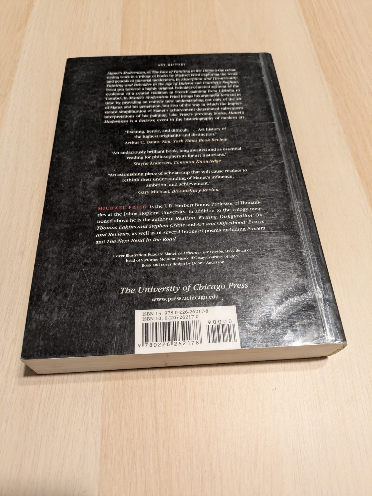 Manet’s Modernism : Or, the Face of Painting in The 1860s – Acceptable/Ex-Librar