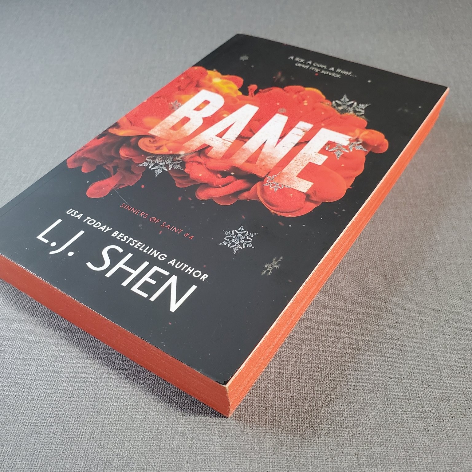 BANE L.J. Shen 2024 Sinners of Saint #4 Romance Bloom Books Special Edges