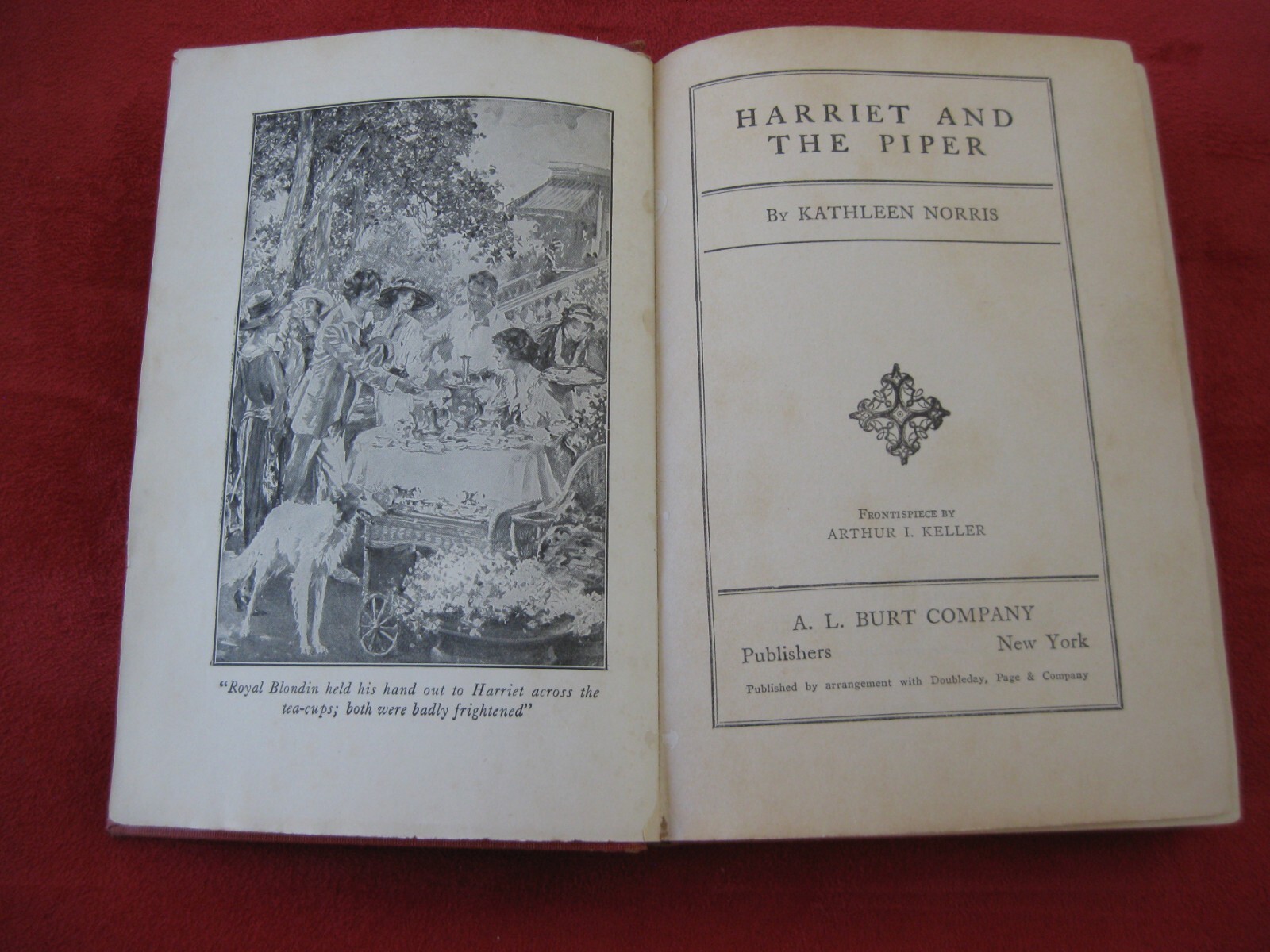 Harriet and the Piper by Kathleen Norris, Copyright 1920, 341 Pages