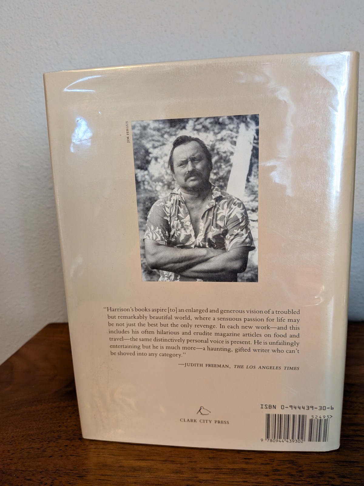 Just Before Dark – Jim Harrison – 1991 1st Ed HC/DJ – Poetry – Clark City Press