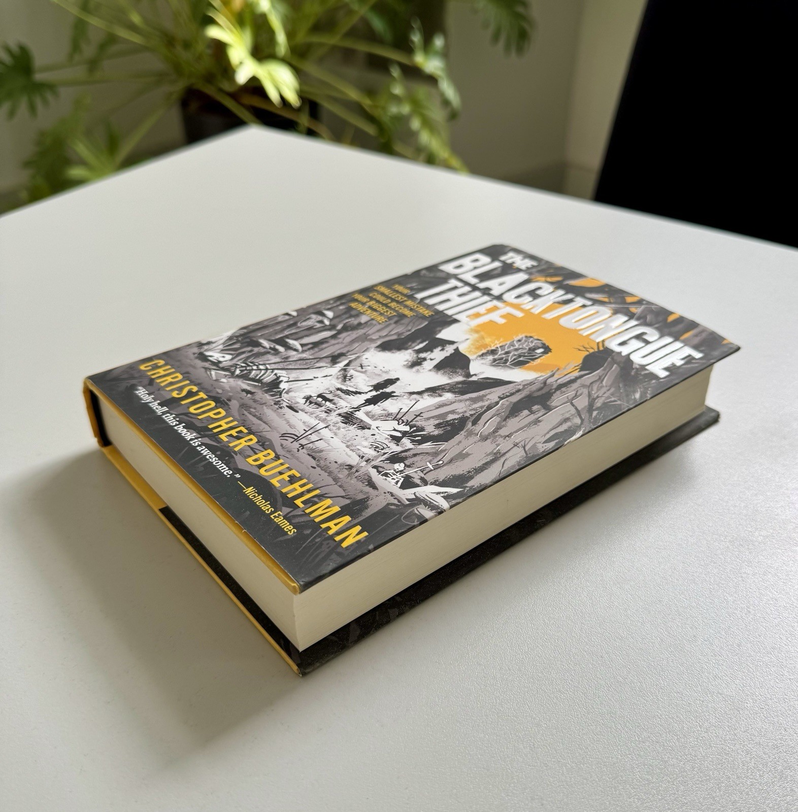 Christopher Buehlman – The Blacktongue Thief TOR FIRST EDITION HARDCOVER Engl