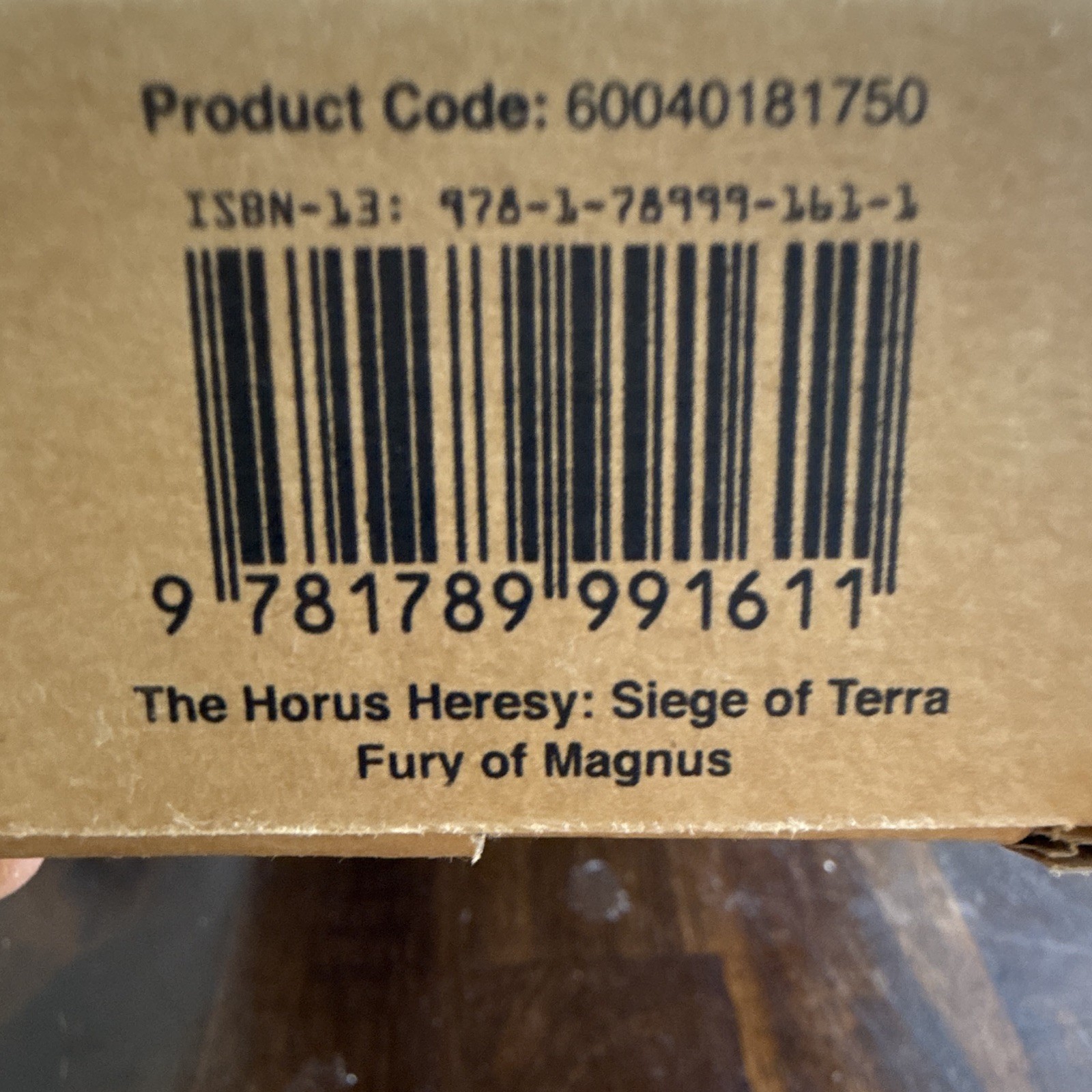 Siege of Terra Fury of Magnus Limited Edition