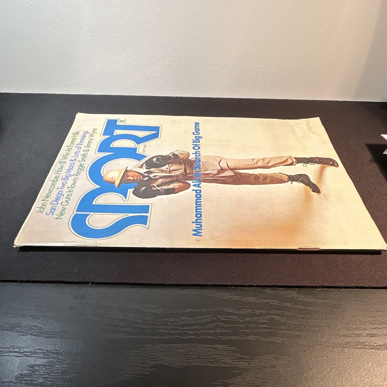 1974 SPORT Magazine MUHAMMAD ALI Boxing Cover (Label Removed) super clean