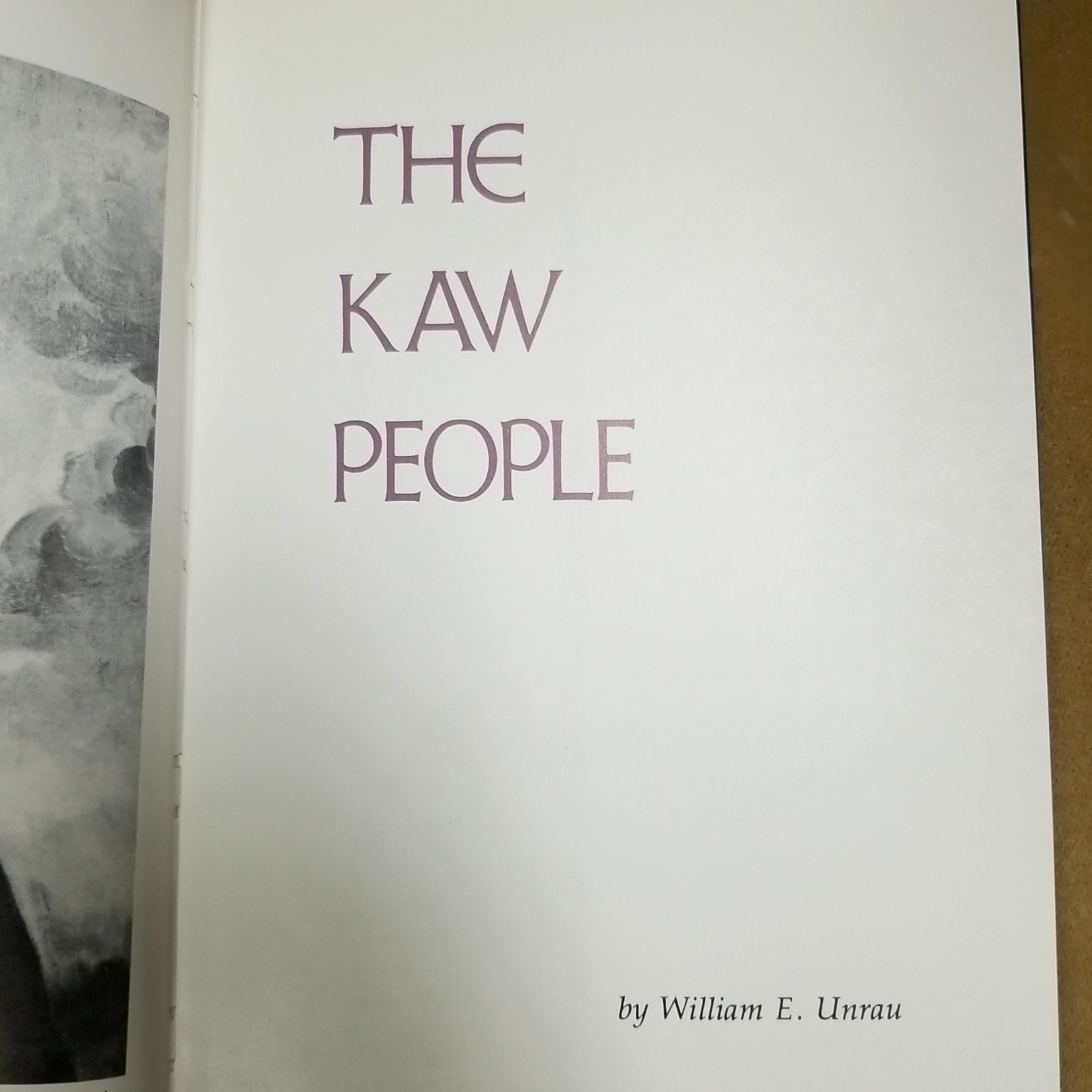 Indian Tribal Series Book Signed By Chief Mehojah Jr. 1376/15,000 The Kaw People