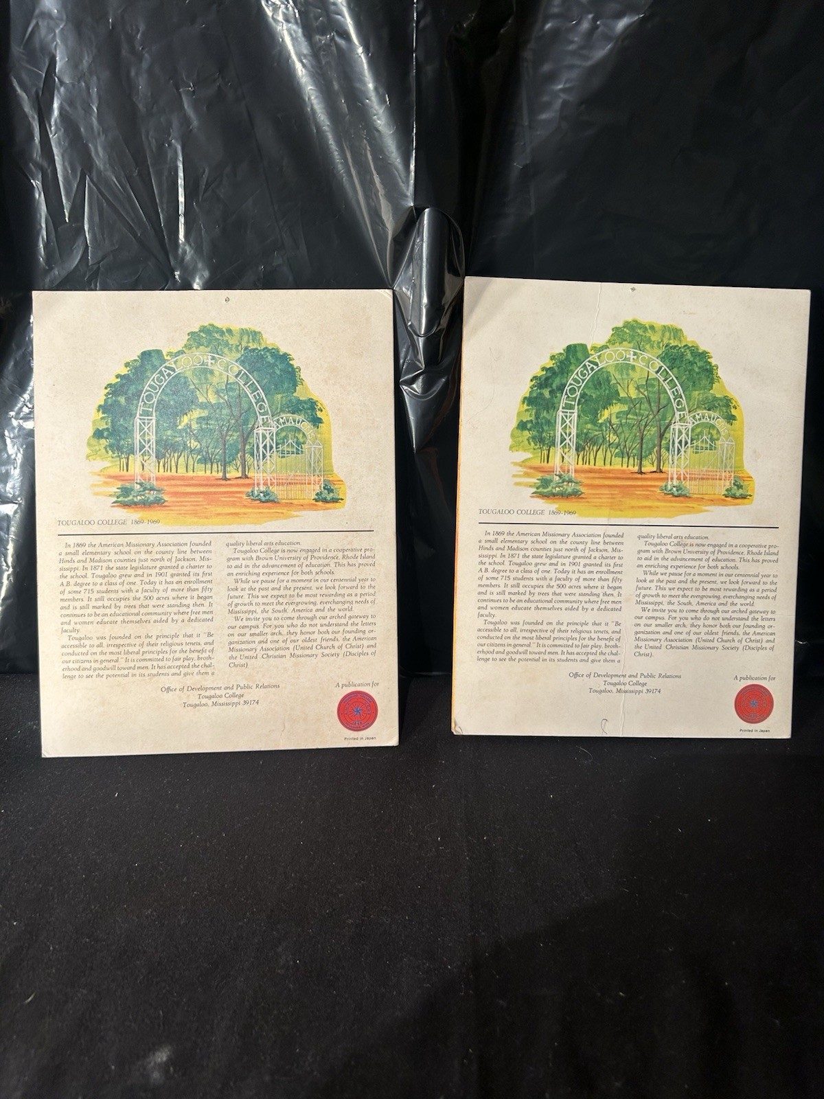 2 Late 20th Century Pop-up Books Titled Great Black Americans