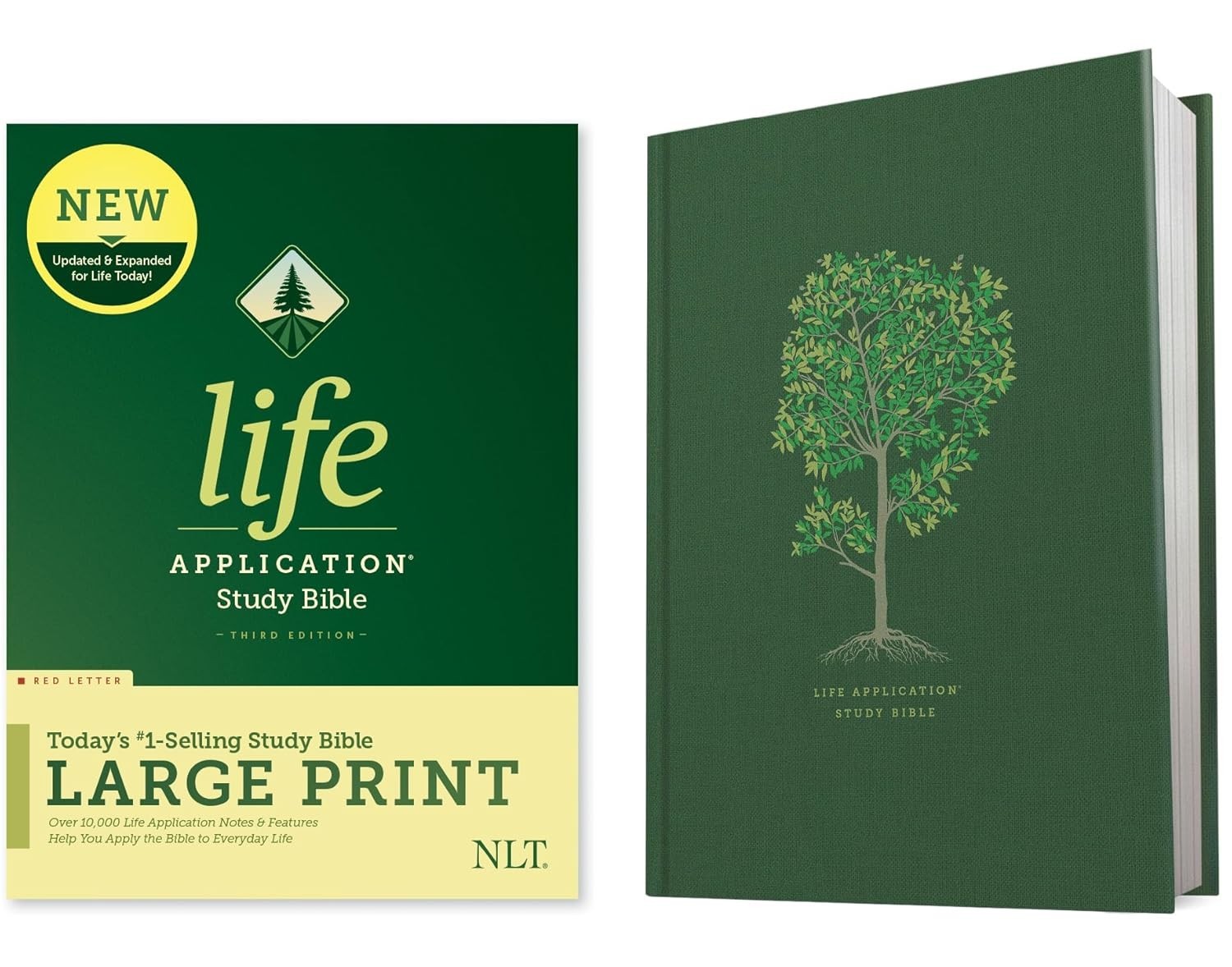 Life Application Study Bible Hardcover by New Living Translation