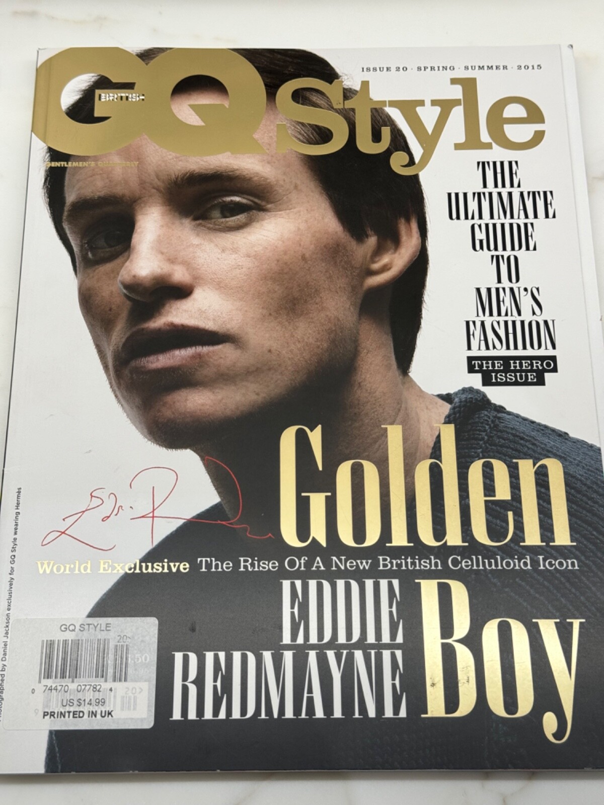 BRITISH GQ STYLE #20 (2015) Fashion Magazine – 278 Pages – Eddie Redmayne