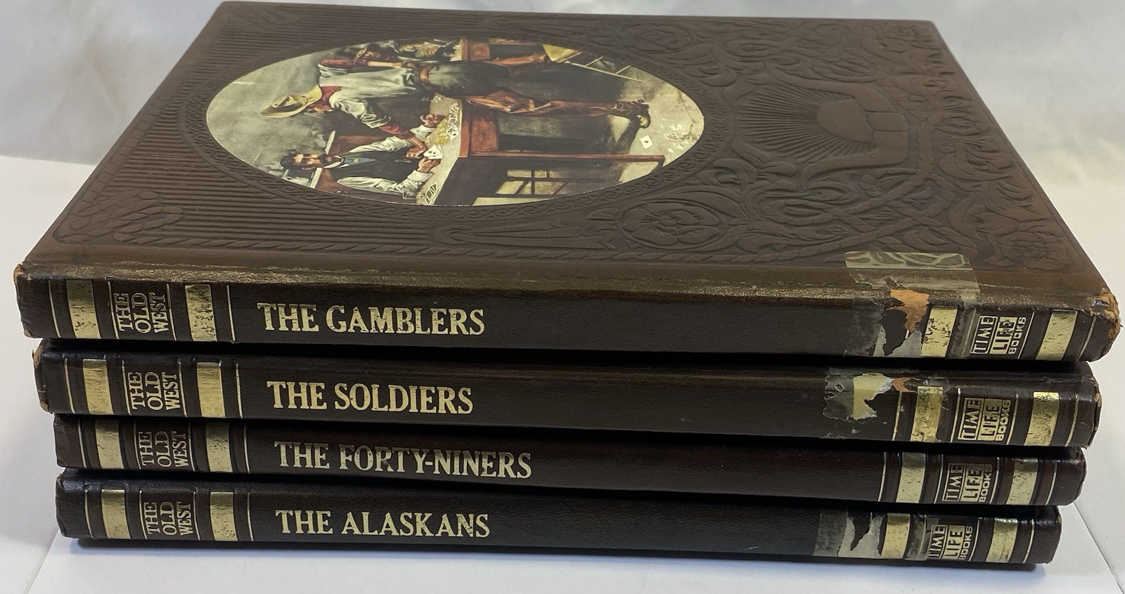 The Old West Book Lot Gamblers Forty Niners Alaskans Soldiers Vintage