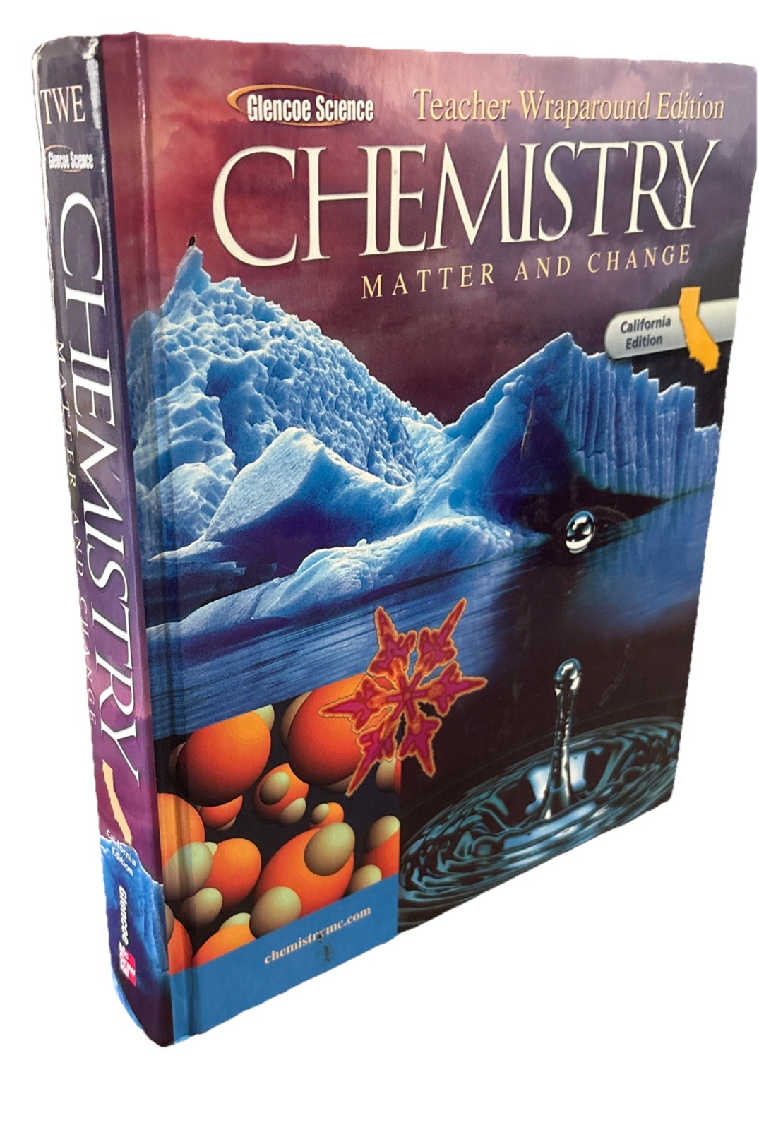 Glencoe Chemistry: Matter and Change Teacher Wraparound Edition HC Good Shape*