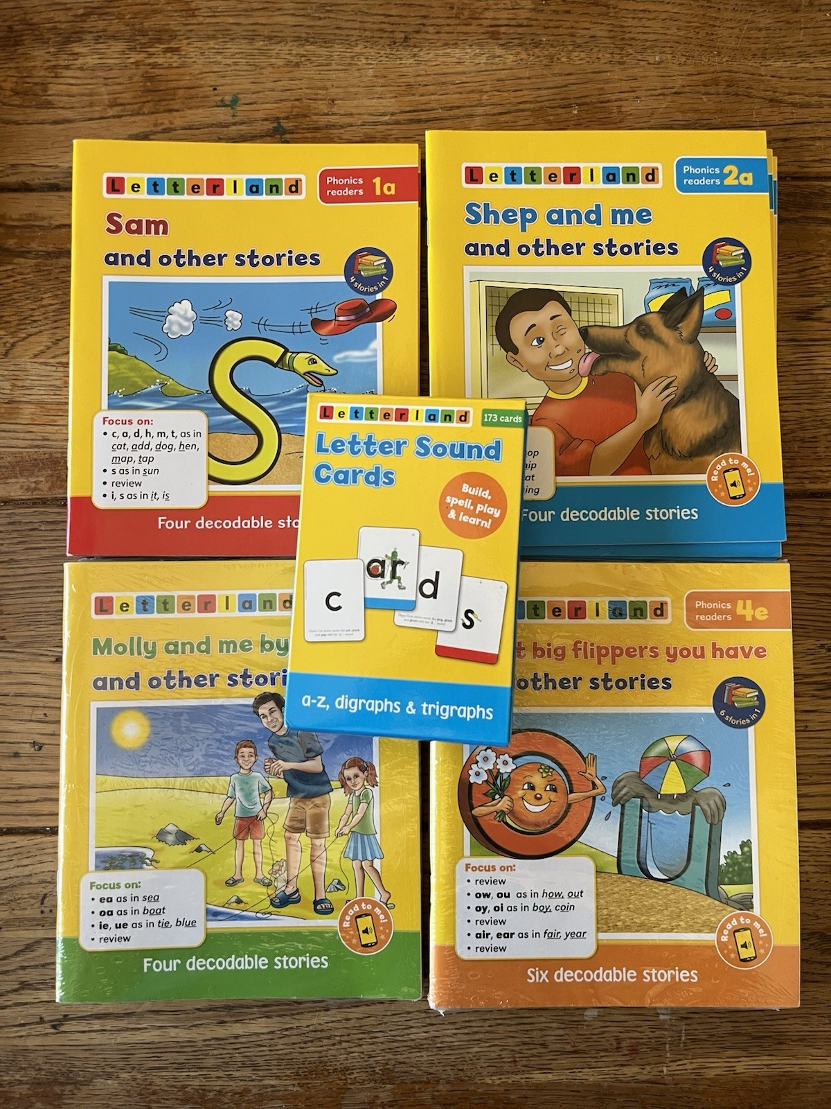 Letterland Phonics Kindergarten Grade 1 Homeschool Curriculum Mega Bundle Set