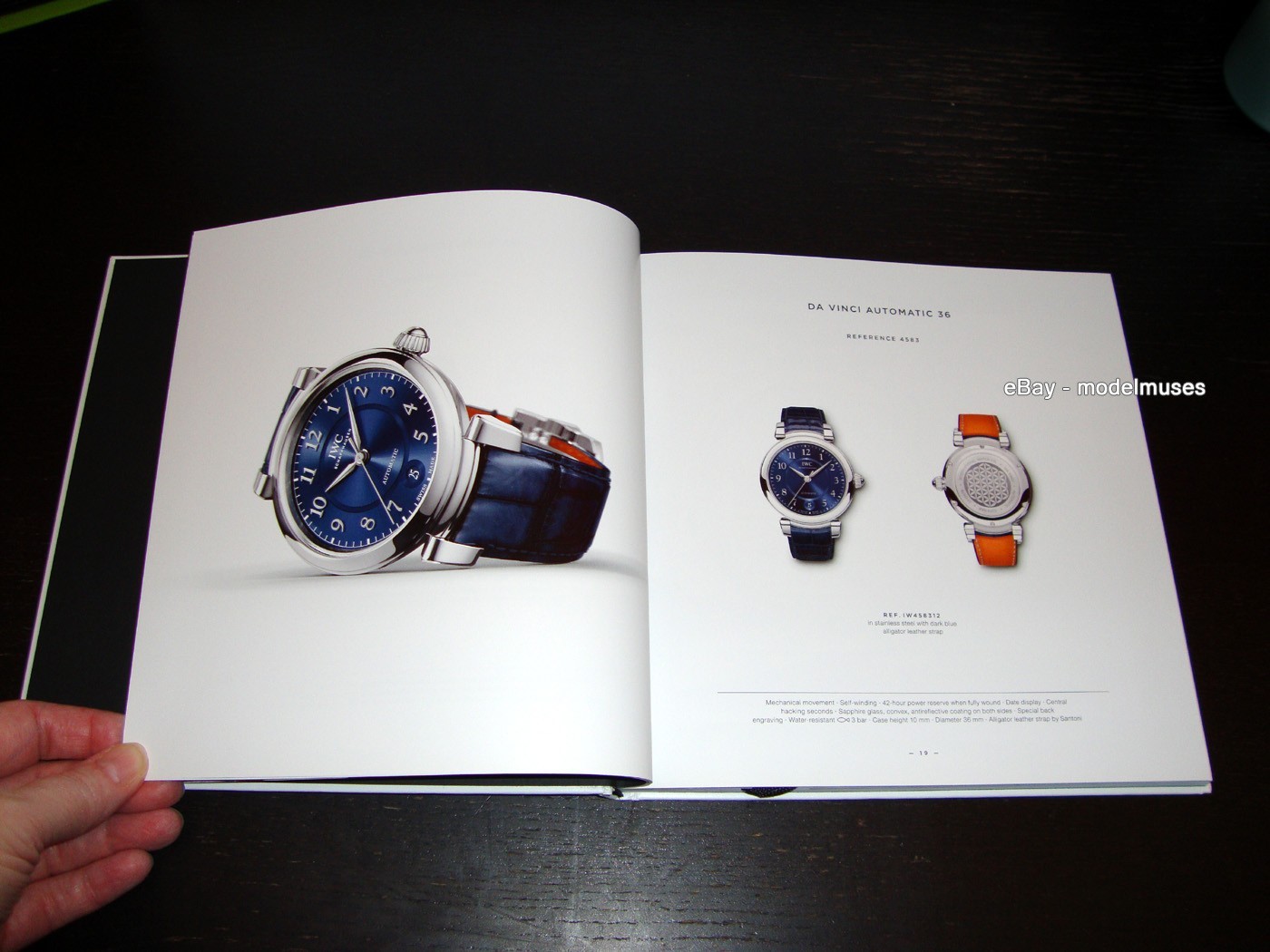IWC SCHAFFHAUSEN Luxury Watch HARDCOVER CATALOG 2017 2018 – 138 Pages