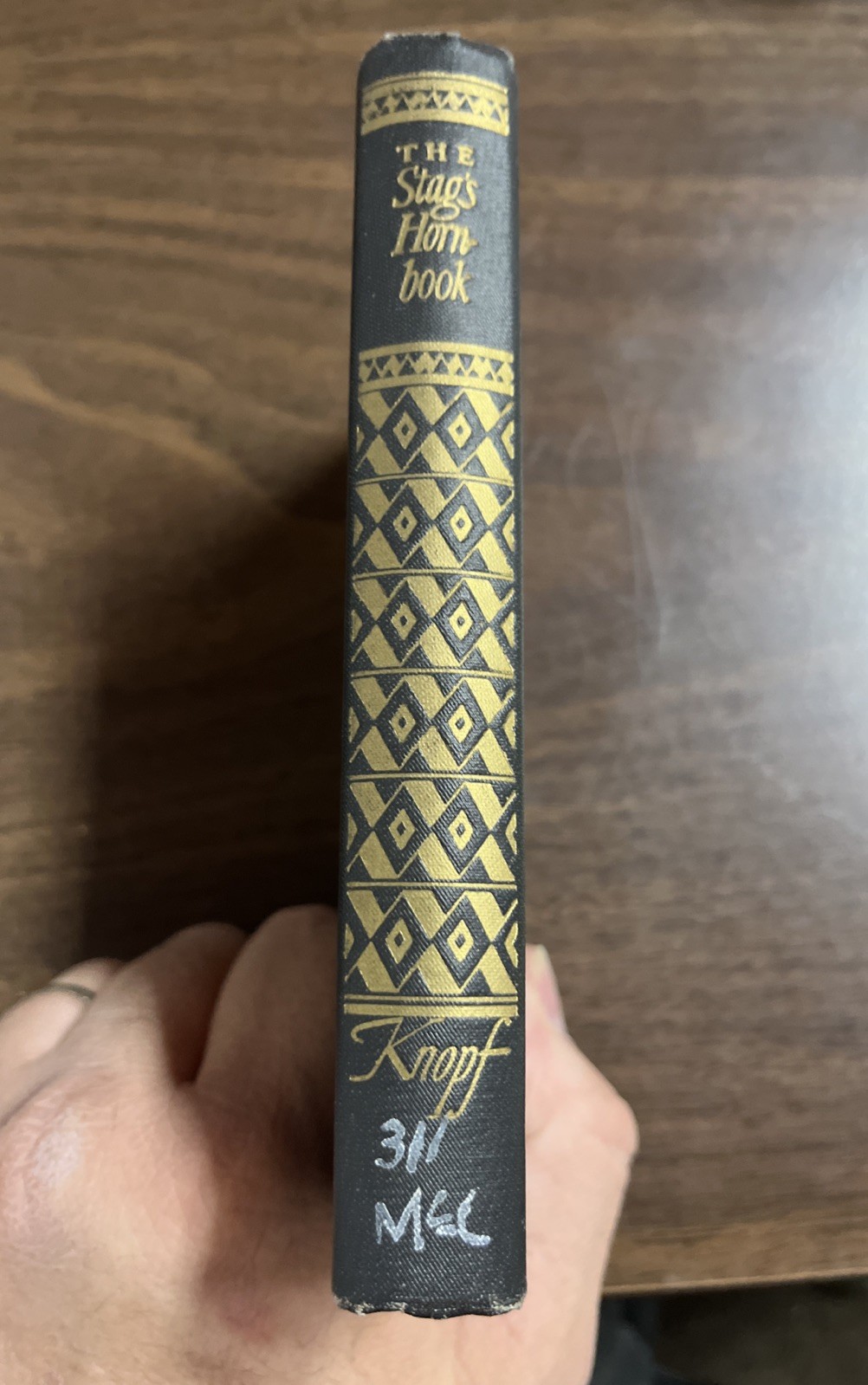 The Stag’s Hornbook 1943 John McCLure HC Alfred A Knopf New York Poetry