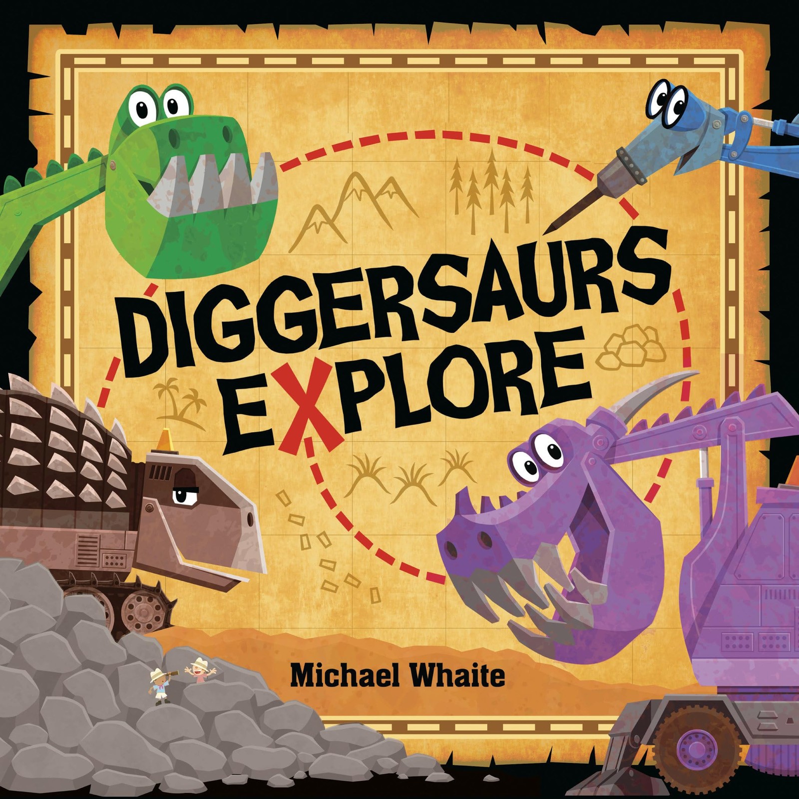 Diggersaurs Explore – Whaite, Michael – Good – See condition notes