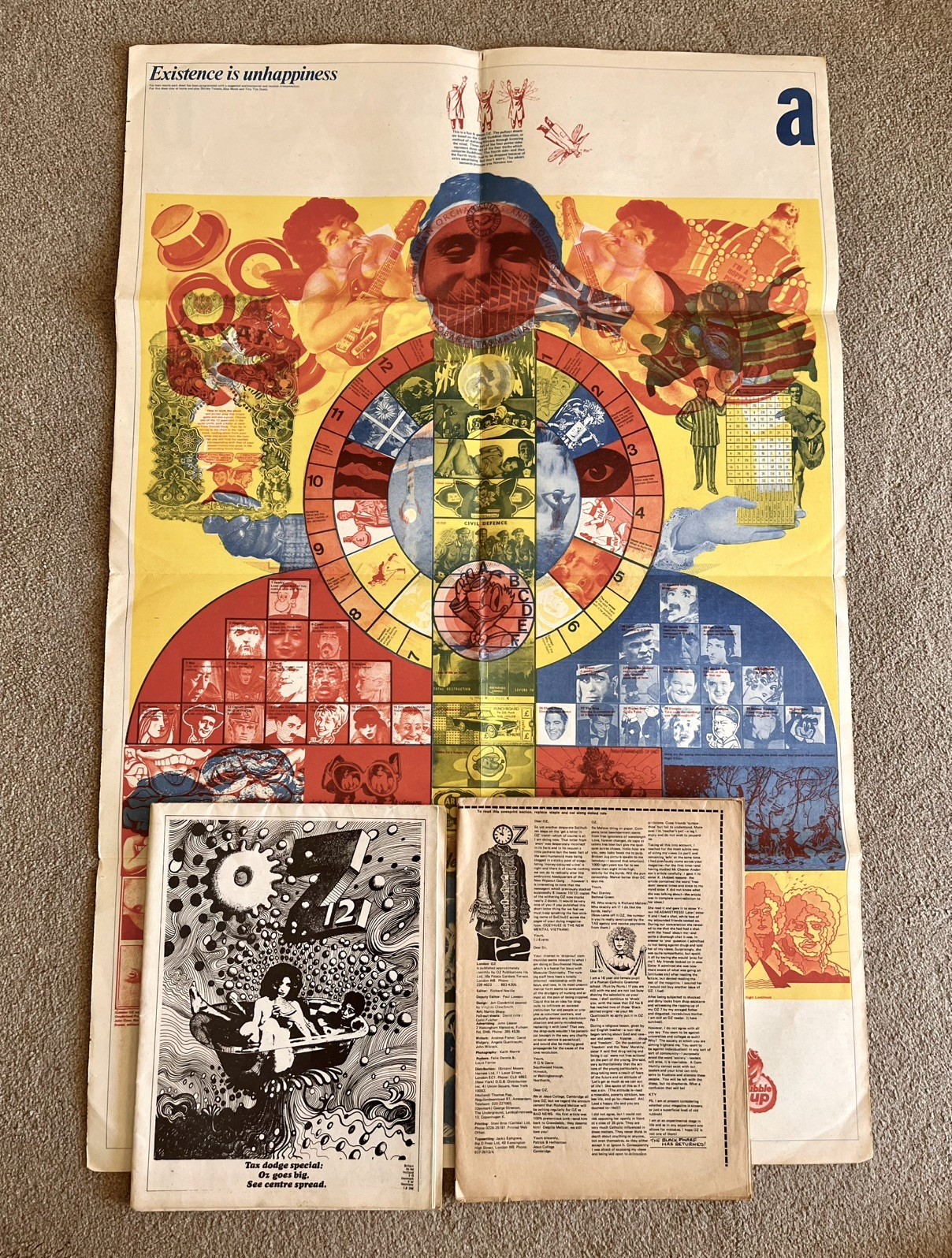 OZ MAGAZINE Complete set Nos. 1- 48. With inserts