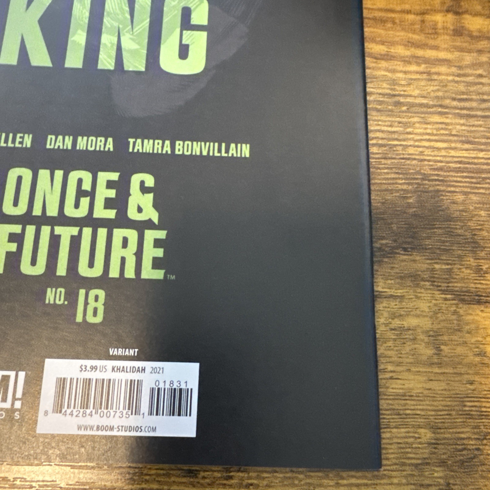 ONCE & FUTURE 18 1:25 QISTINA KHALIDAH VIRGIN VARIANT (2021, BOOM! STUDIOS)