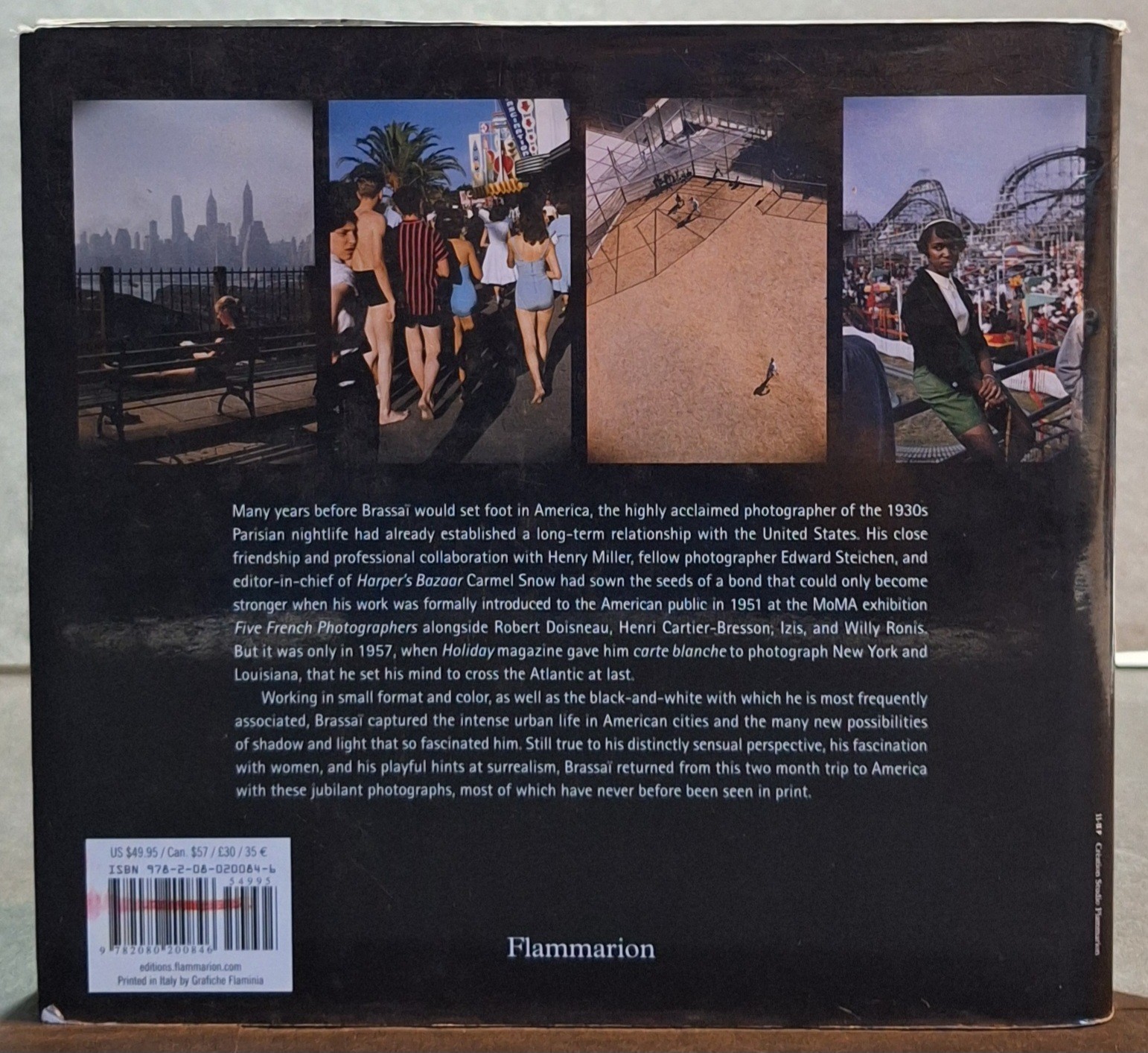 BRASSAI In America 1957 Flammarion photography hardcover 1st English Ed. 2011