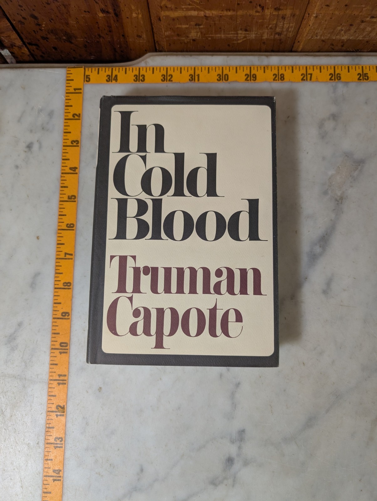 Truman Capote : In Cold Blood HCDJ Random House 1965 BCE Very Good! Hardcover DJ