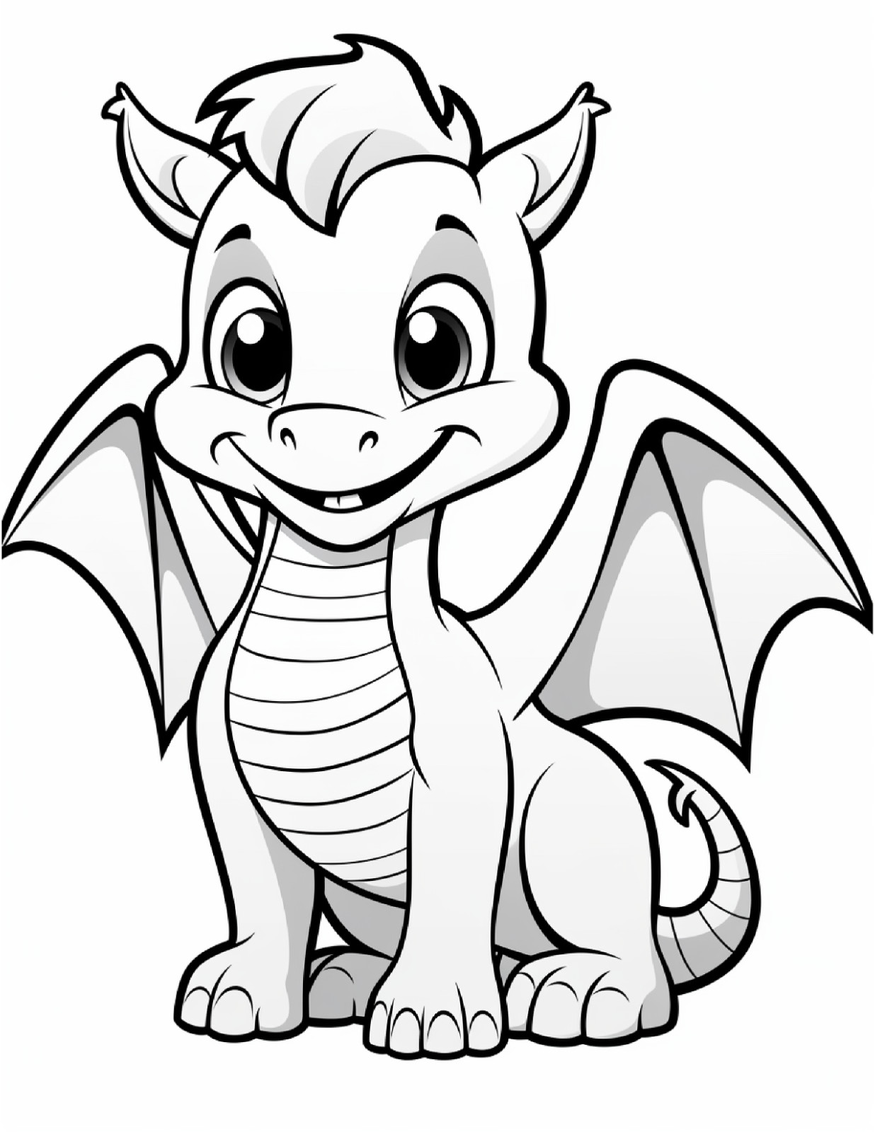 Baby Dragons Coloringbook geat fun for everone and all ages