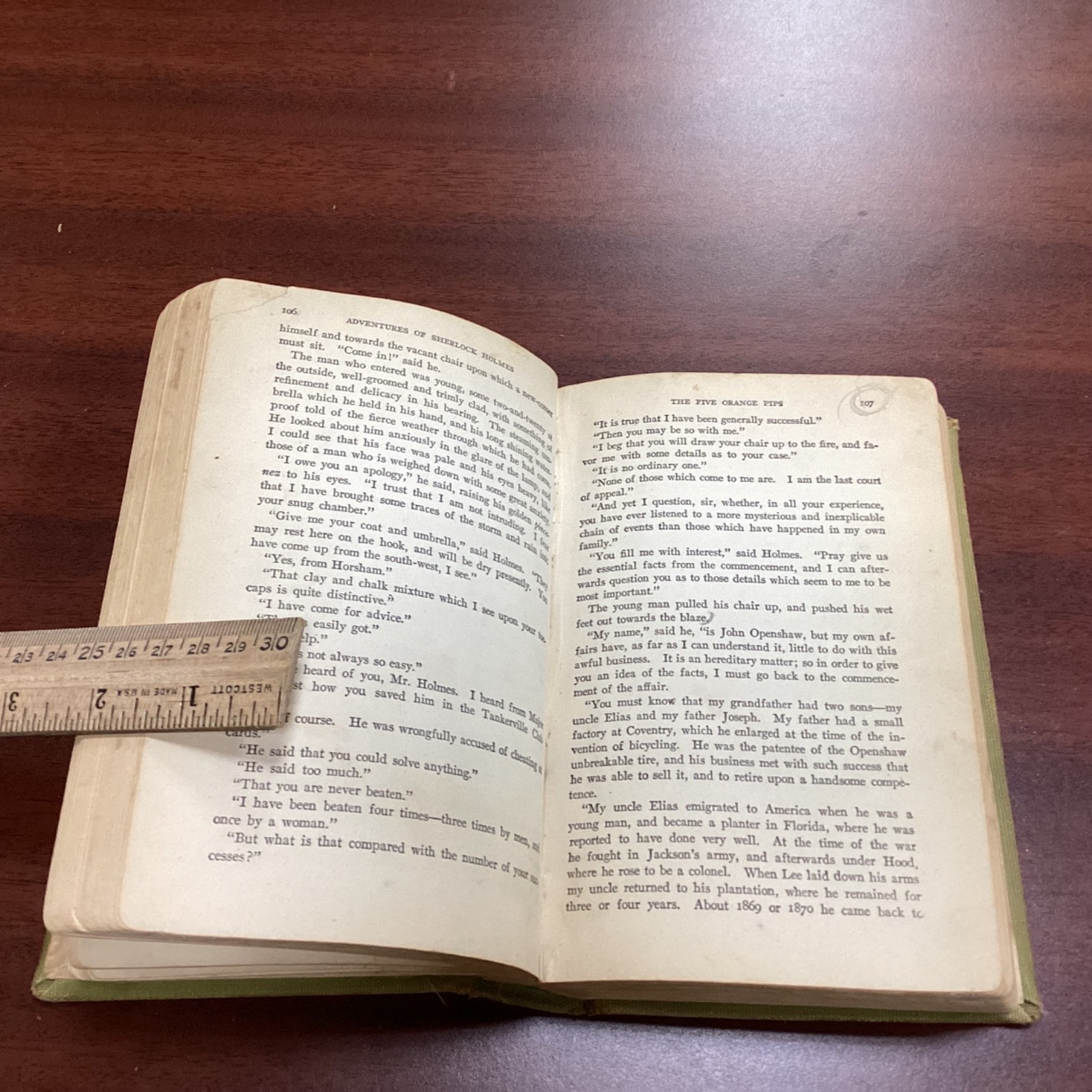 1920Vintage Sherlock Holmes A.L. Burt Revolver Lantern Cover Decorative Cloth HC
