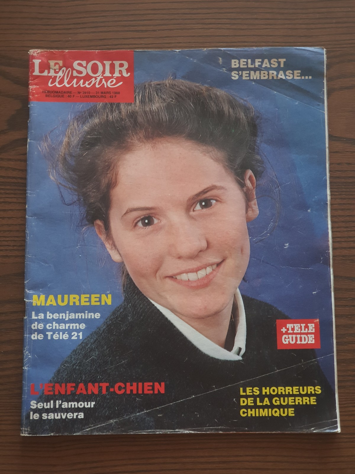 🟢 Superman III Christopher Reeve Le Soir Illustre 1988 TV Belgium Magazine