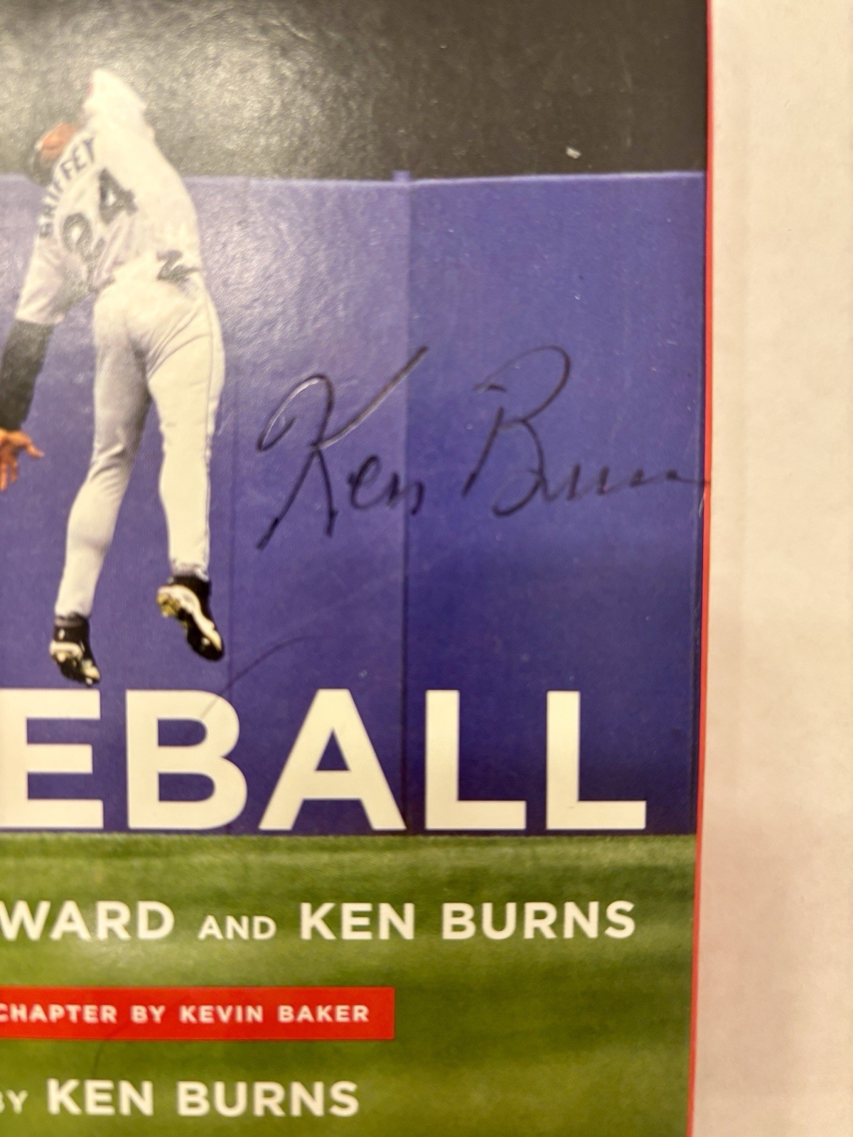 Ken Burns, BASEBALL Autographed Audiobook Companion to PBS Film 6 Compact Discs