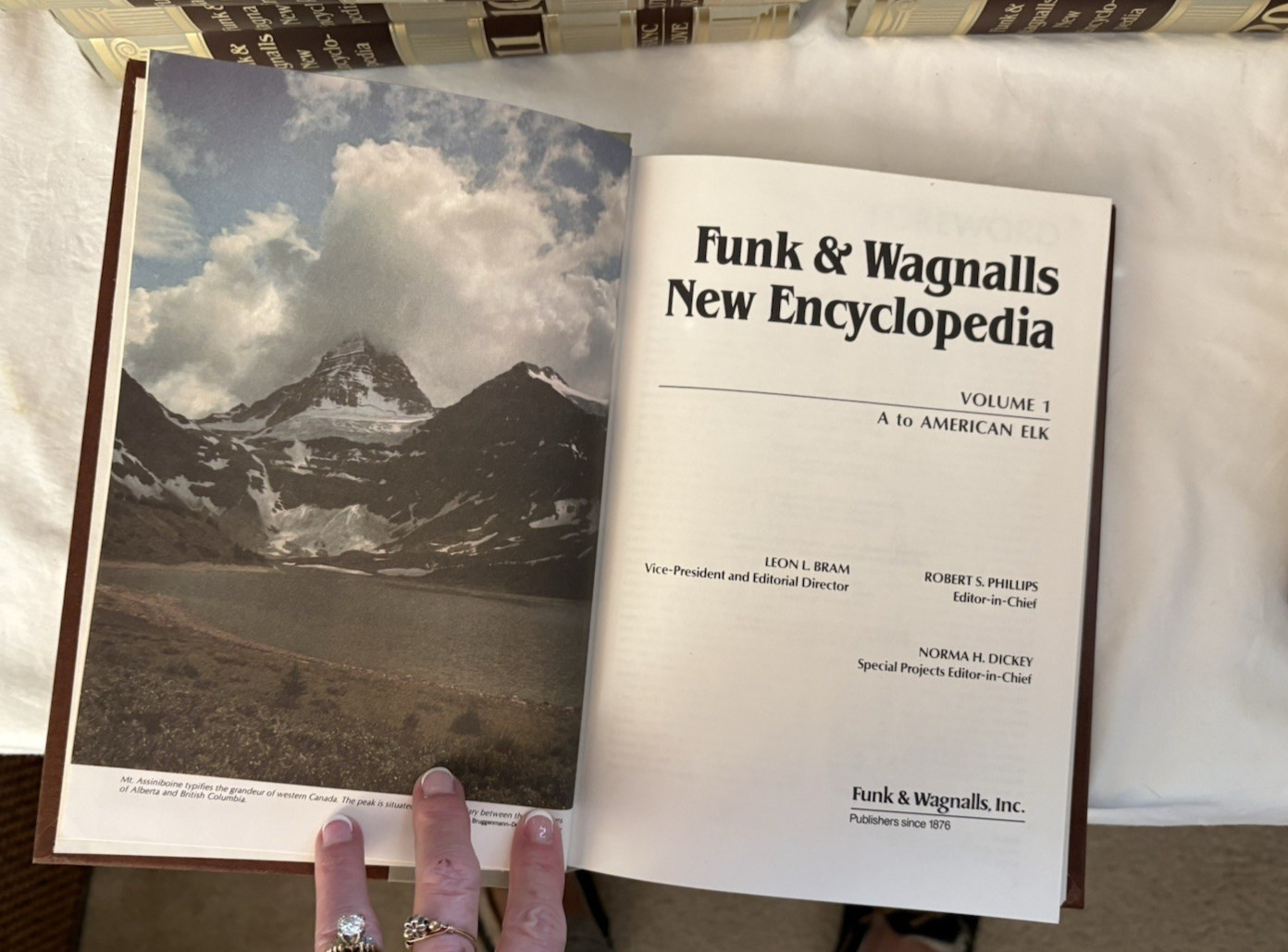 Funk and Wagnalls New Encyclopedia 1980s Complete Set Vol 1-29 & Dictionary 1&2