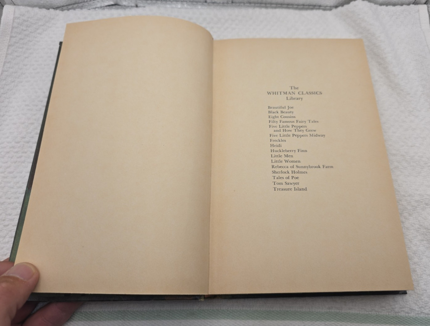 Adventures Of Sherlock Holmes. Hardcover. Whitman Classics Ed. 254 Pages