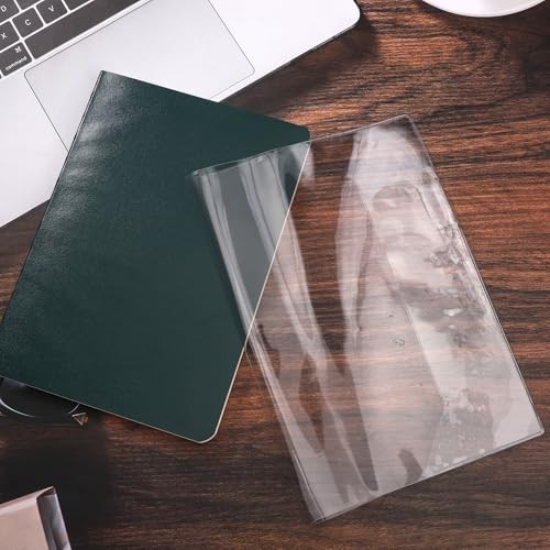 A5 Clear Book Cover for Ho-Bonichi-Techo Midori Stalogy, 5.9×8.6in/15x22cm