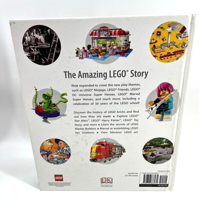 The Lego Book by Daniel Lipkowitz HC Expanded & Fully Revised 250 pages Pictures