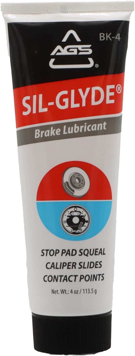 AGS SIL-Glyde 4 oz Tube Silicone Based Brake Assembly Lubricant for…