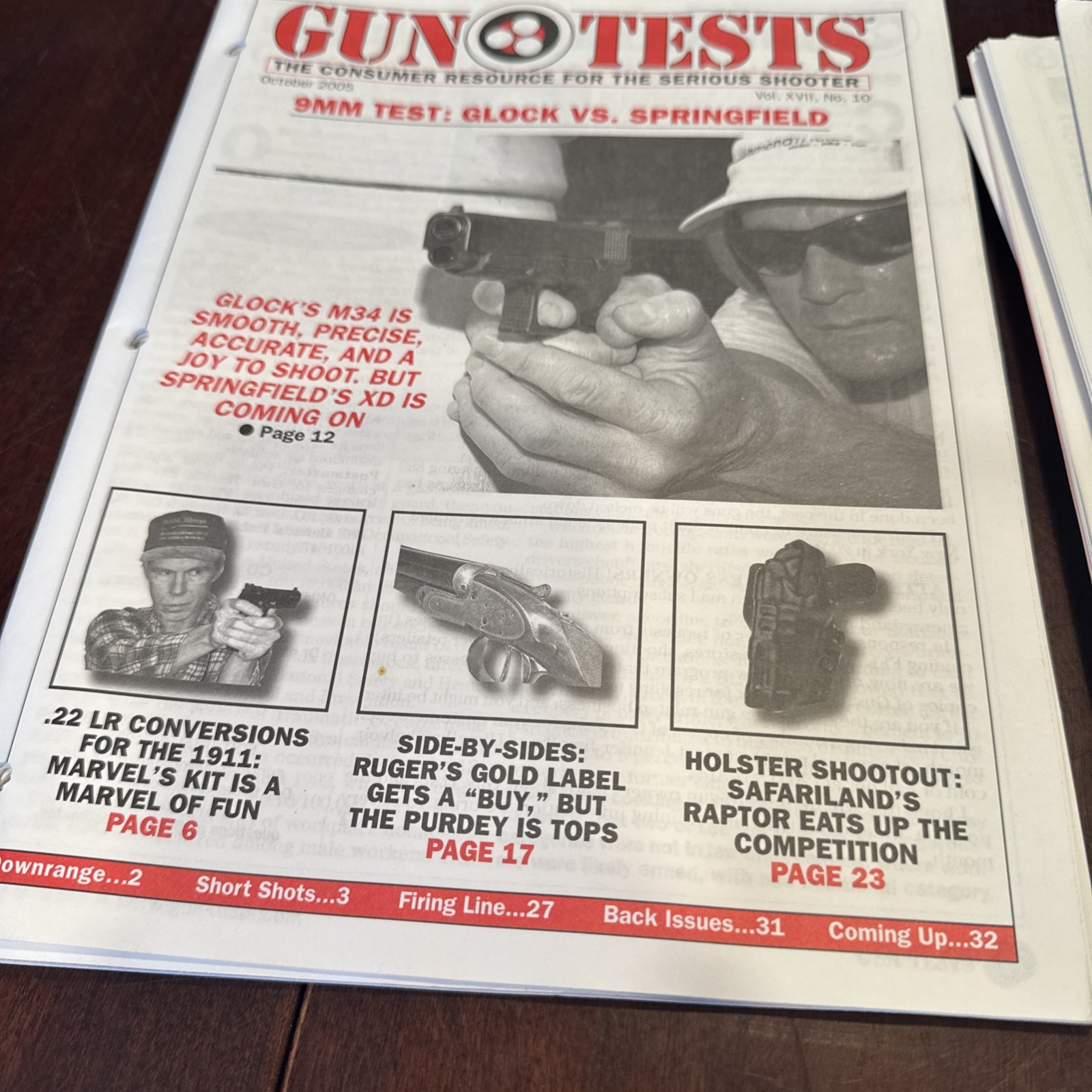 2005 Gun Tests The Consumer Resource For Serious Shooter- Volumes 1-12