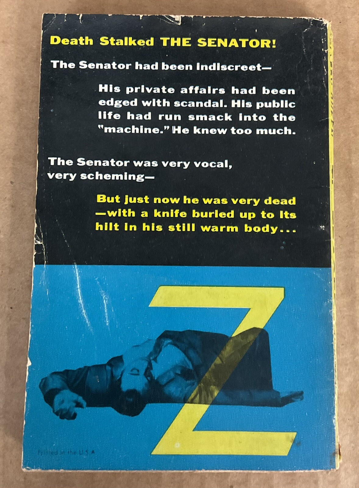 THE TRAGEDY OF Z VINTAGE PAPERBACK (1933) Avon #726; Ellery Queen; VG
