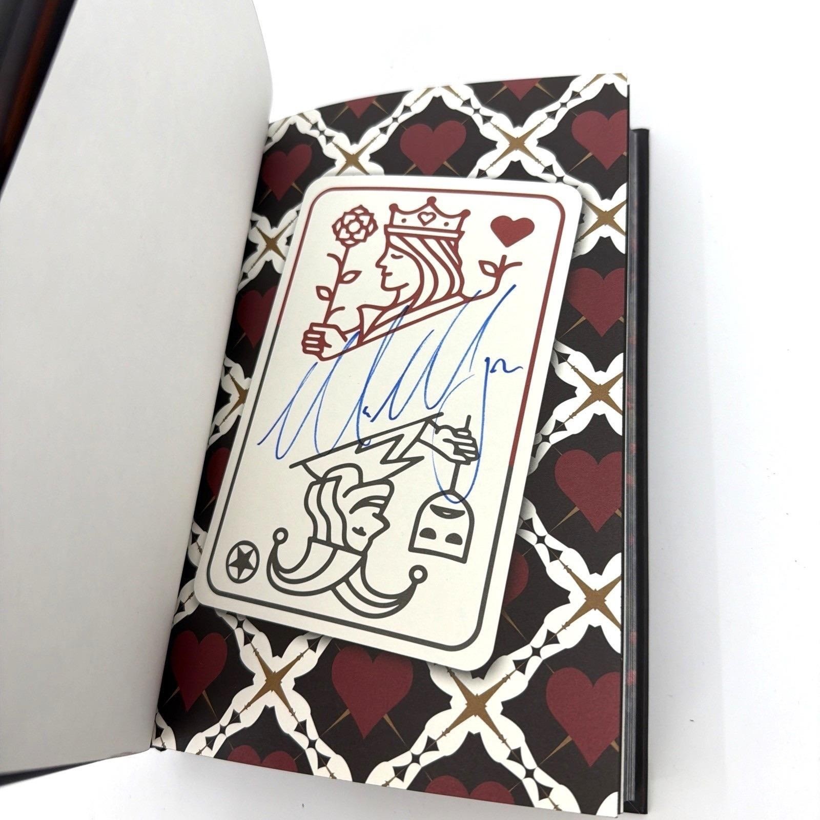 Litjoy Heartless Special Edition Hand Signed By Author & Annotated No Slip Cover